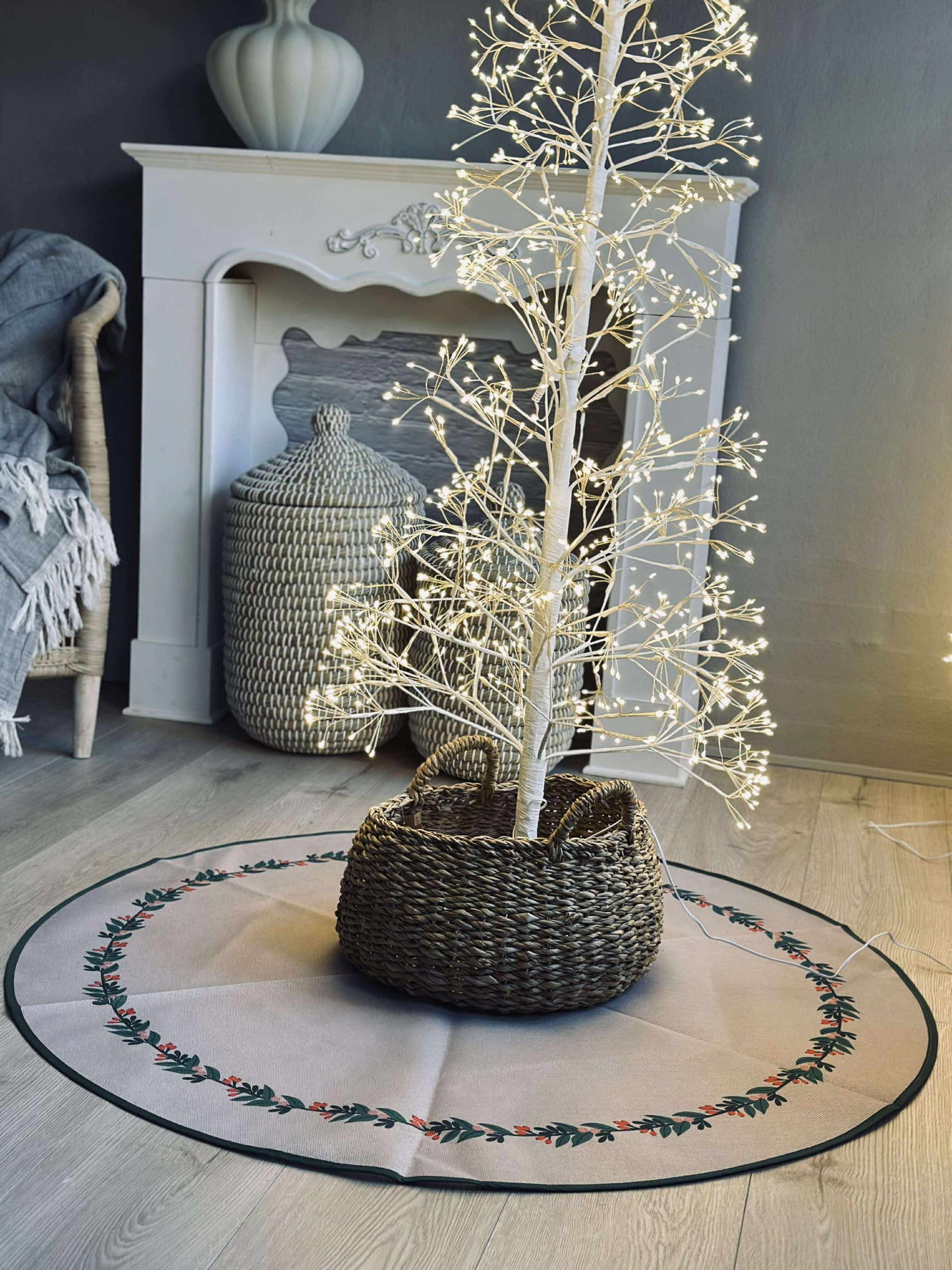 Juletræstæppe 100cm