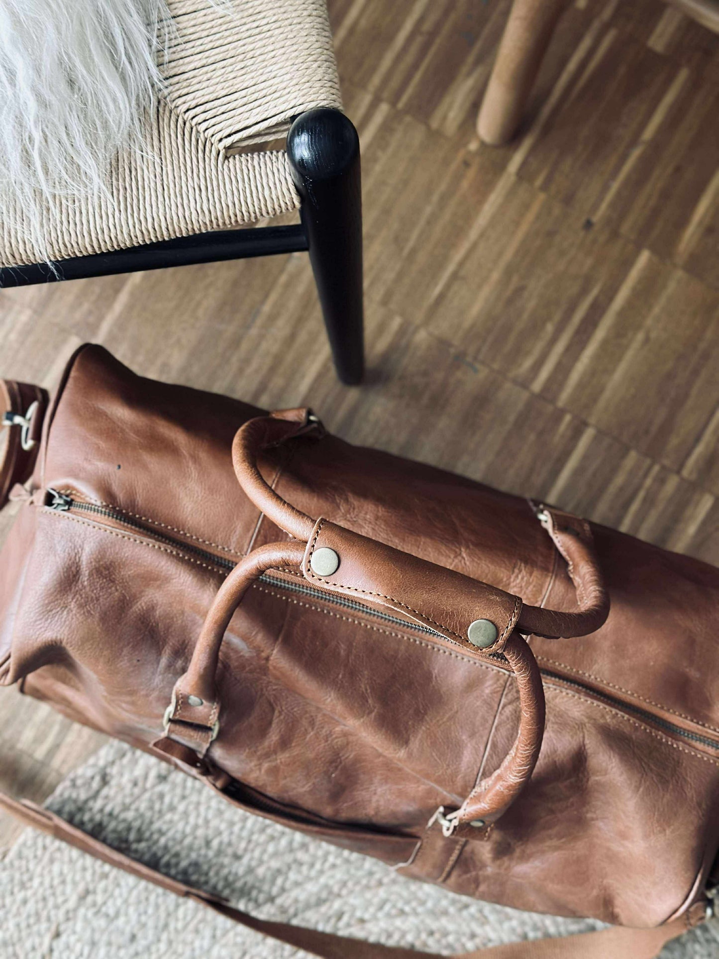 Weekendtaske GINNY Cognac