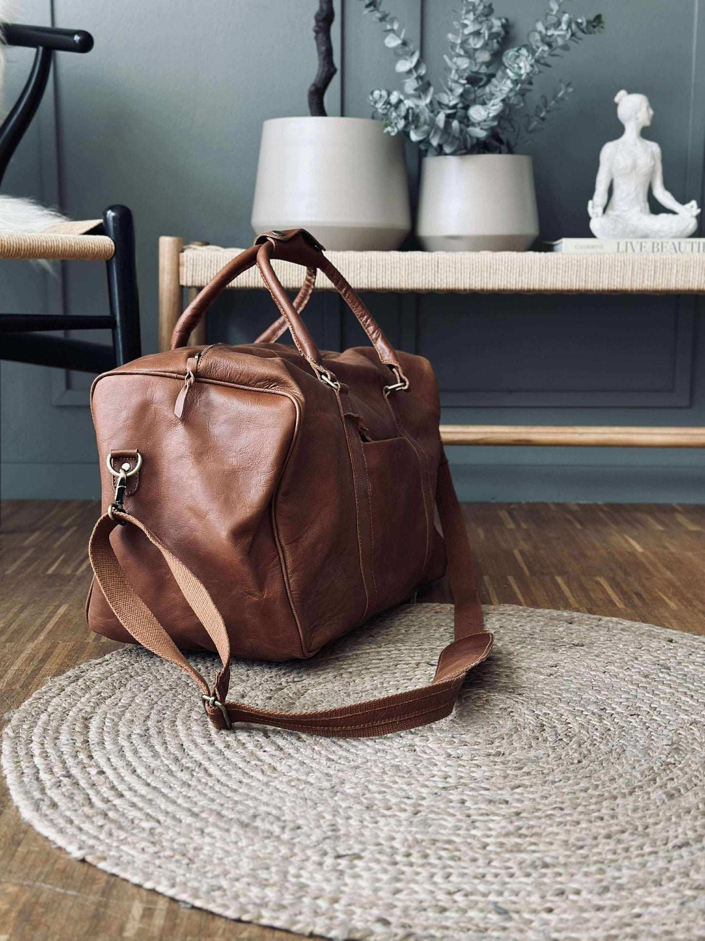 Weekendtaske GINNY Cognac