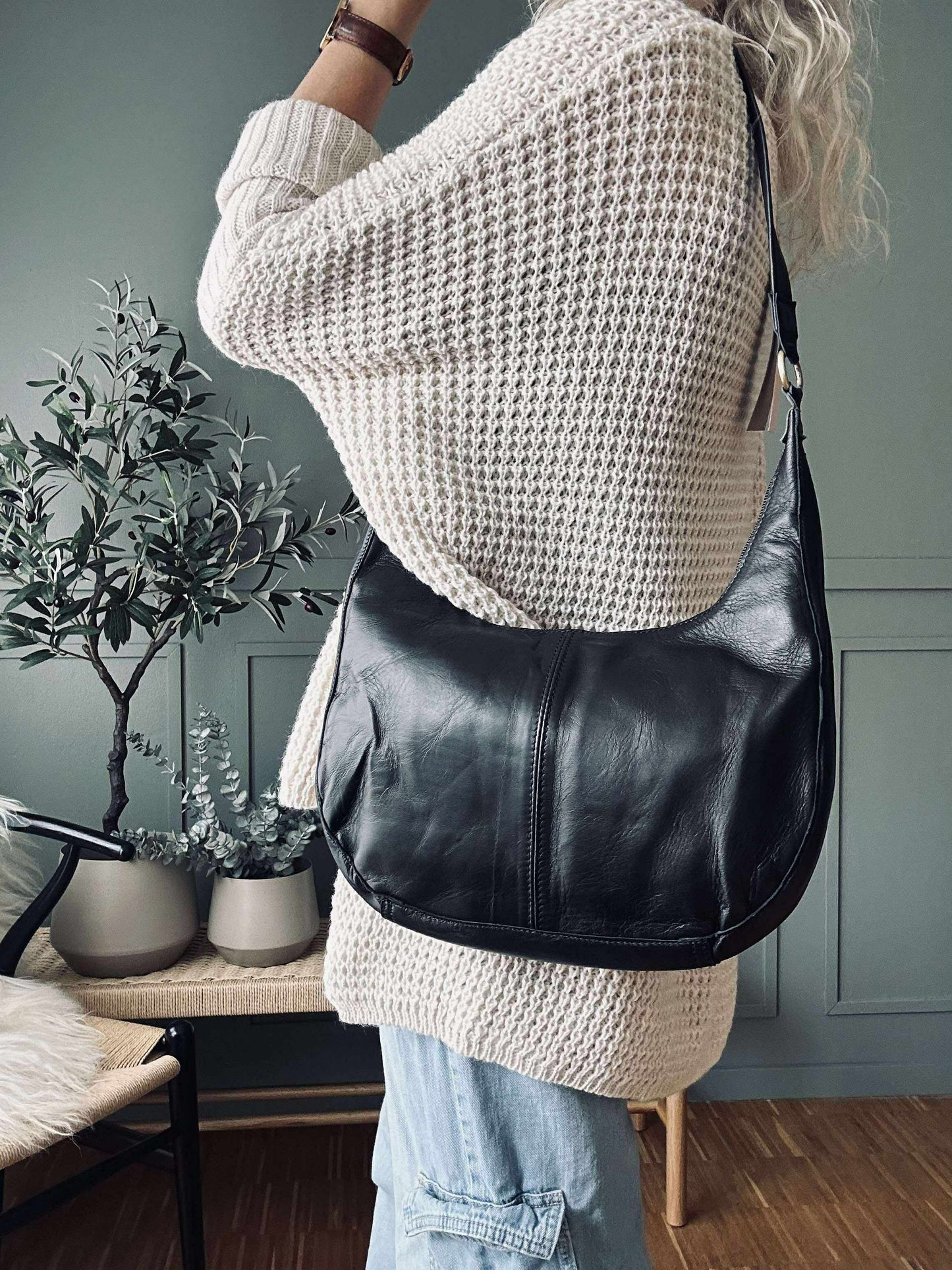 Skuldertaske Alicia - Black
