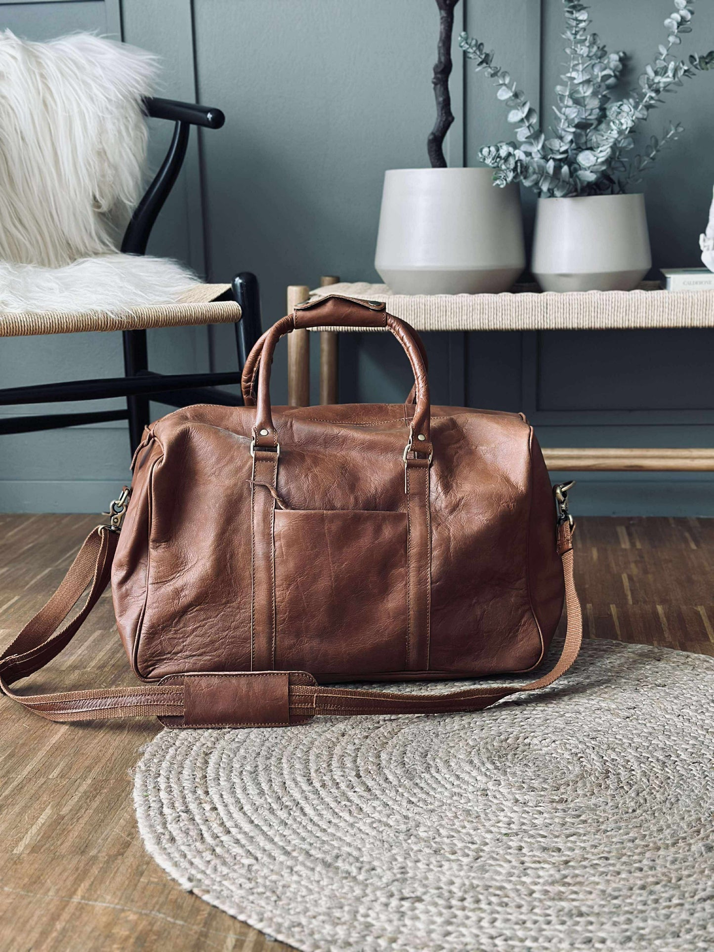 Weekendtaske GINNY Cognac