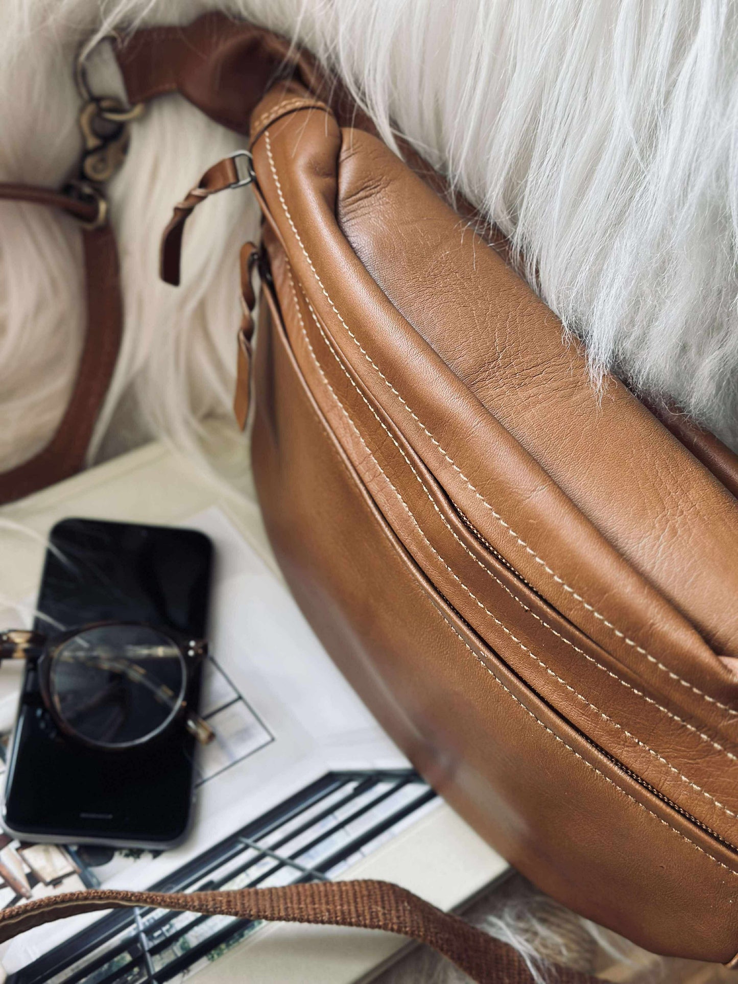 Bumbag Big Selma - Cognac