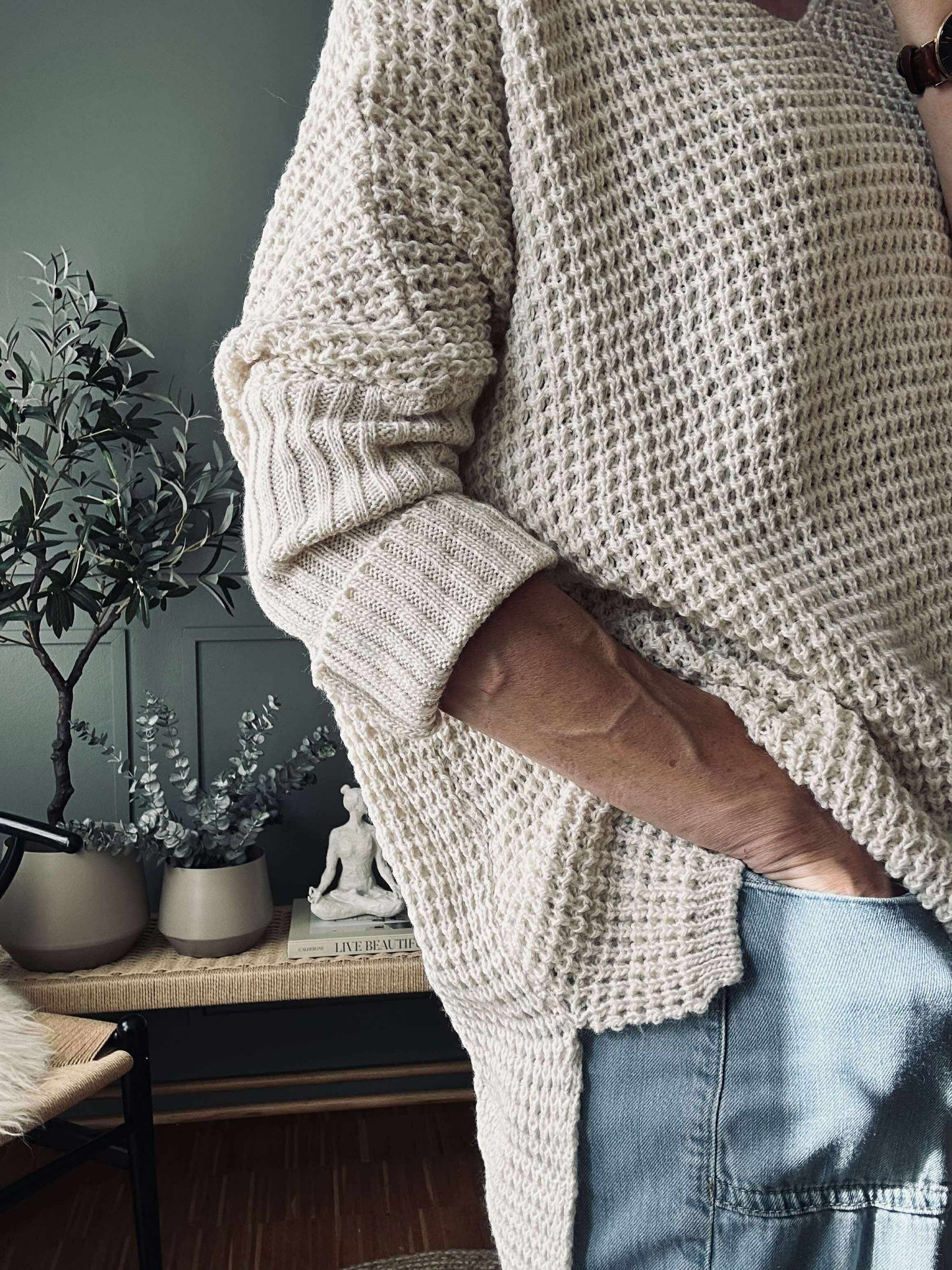 Strik MILLE beige – Onesize
