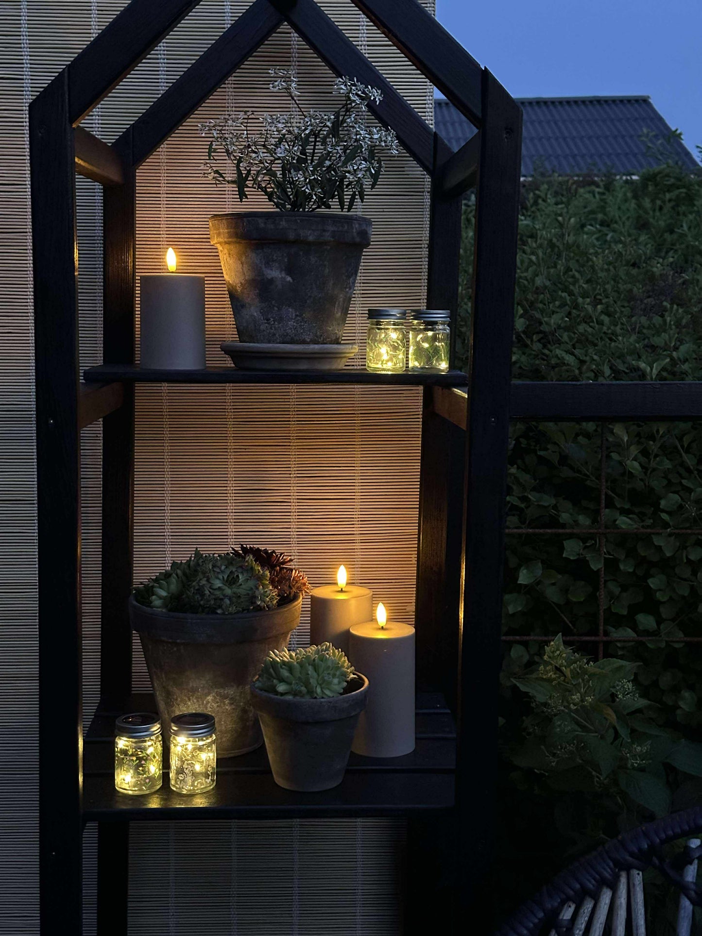 Mini Lanterne med solar - MIX