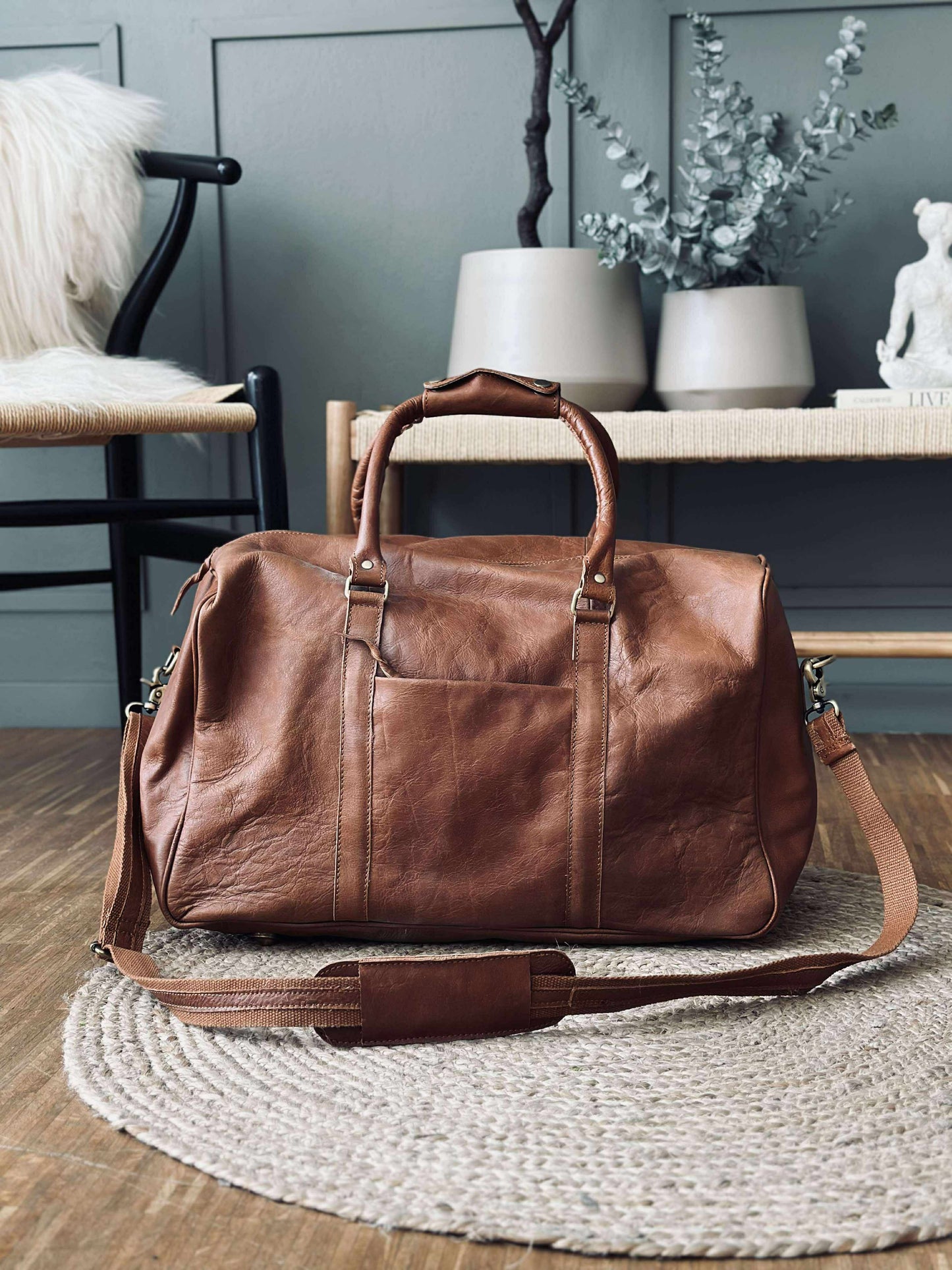 Weekendtaske GINNY Cognac