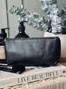 Kosmetikpung - Black leather