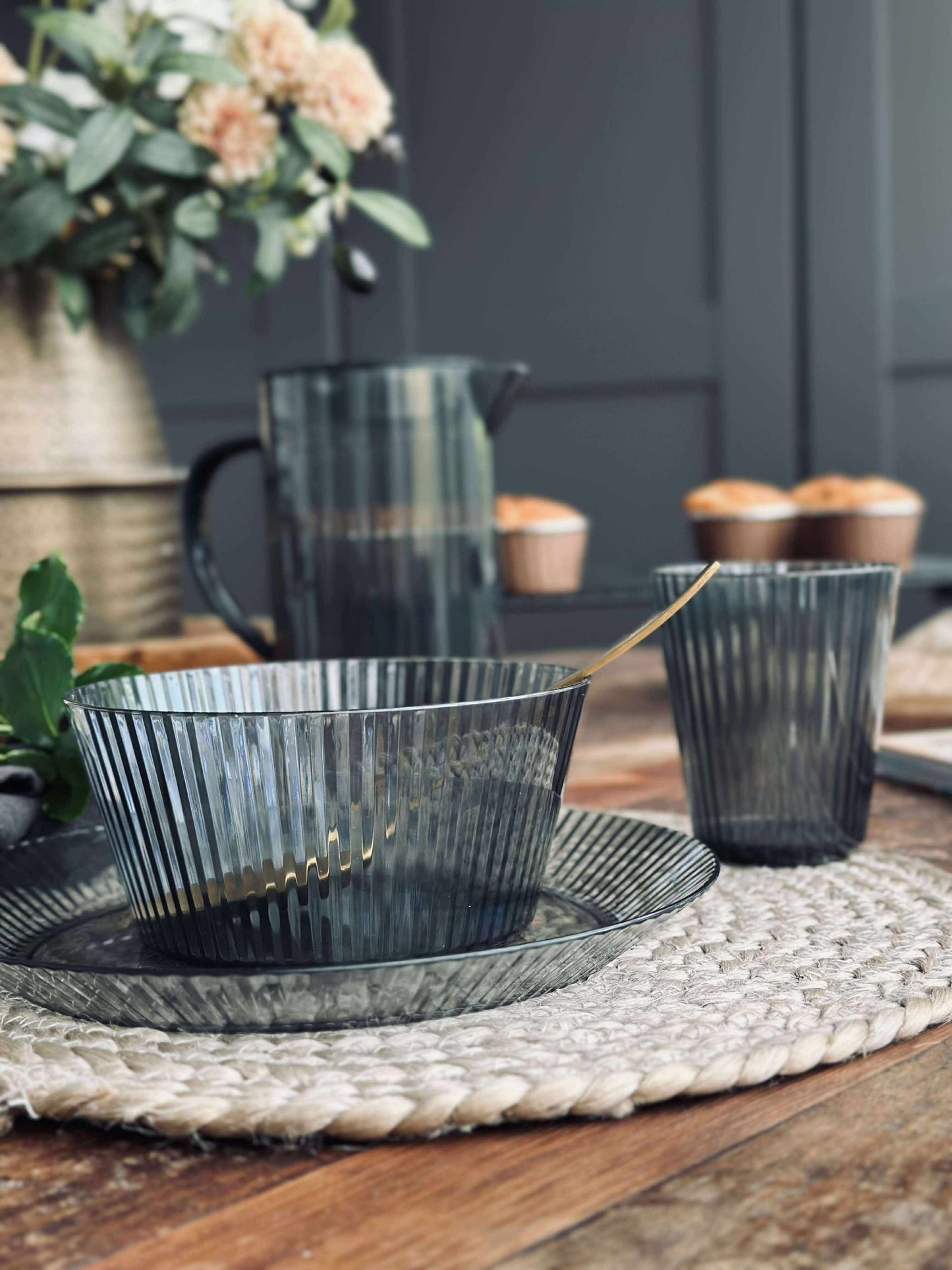 Skål DAILY Grey - Sæt 4 stk.