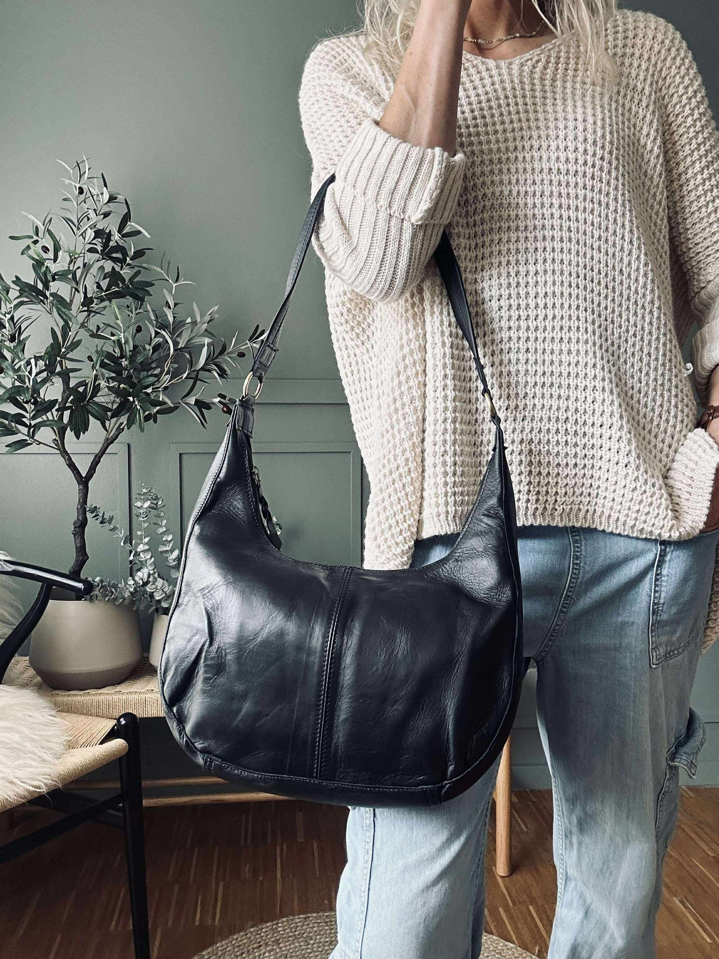 Skuldertaske Alicia - Black
