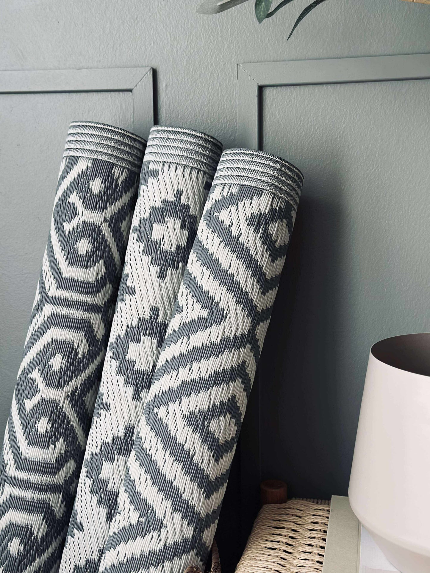 Udendørstæppe - Grey mix