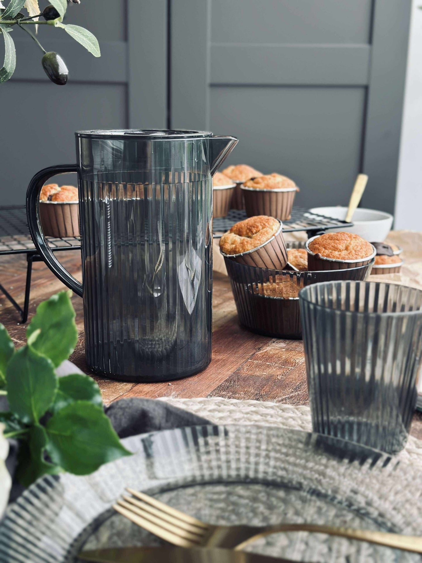 Glas DAILY Grey - 4 stk.