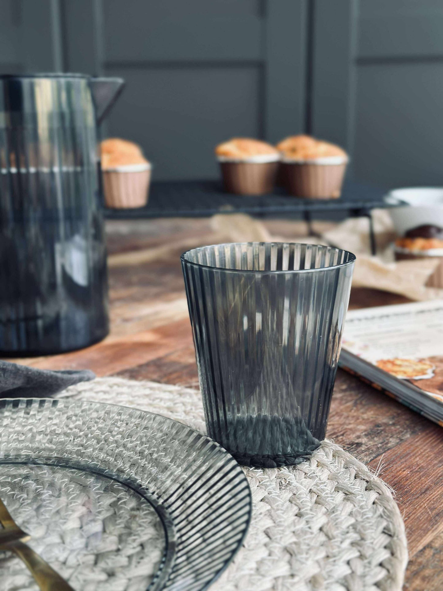 Glas DAILY Grey - 4 stk.