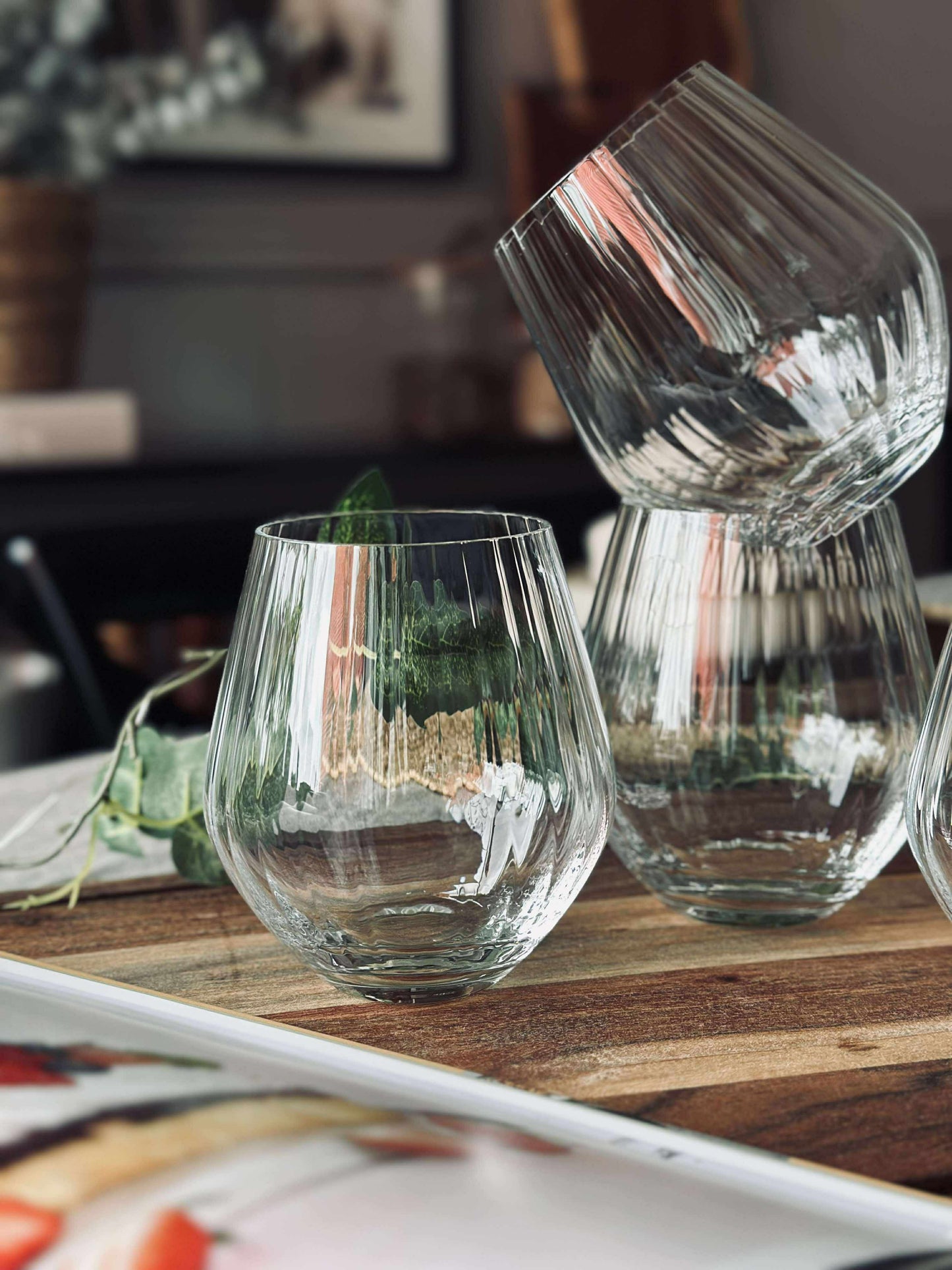 Vandglas CRYSTAL - Sæt med 4 stk.