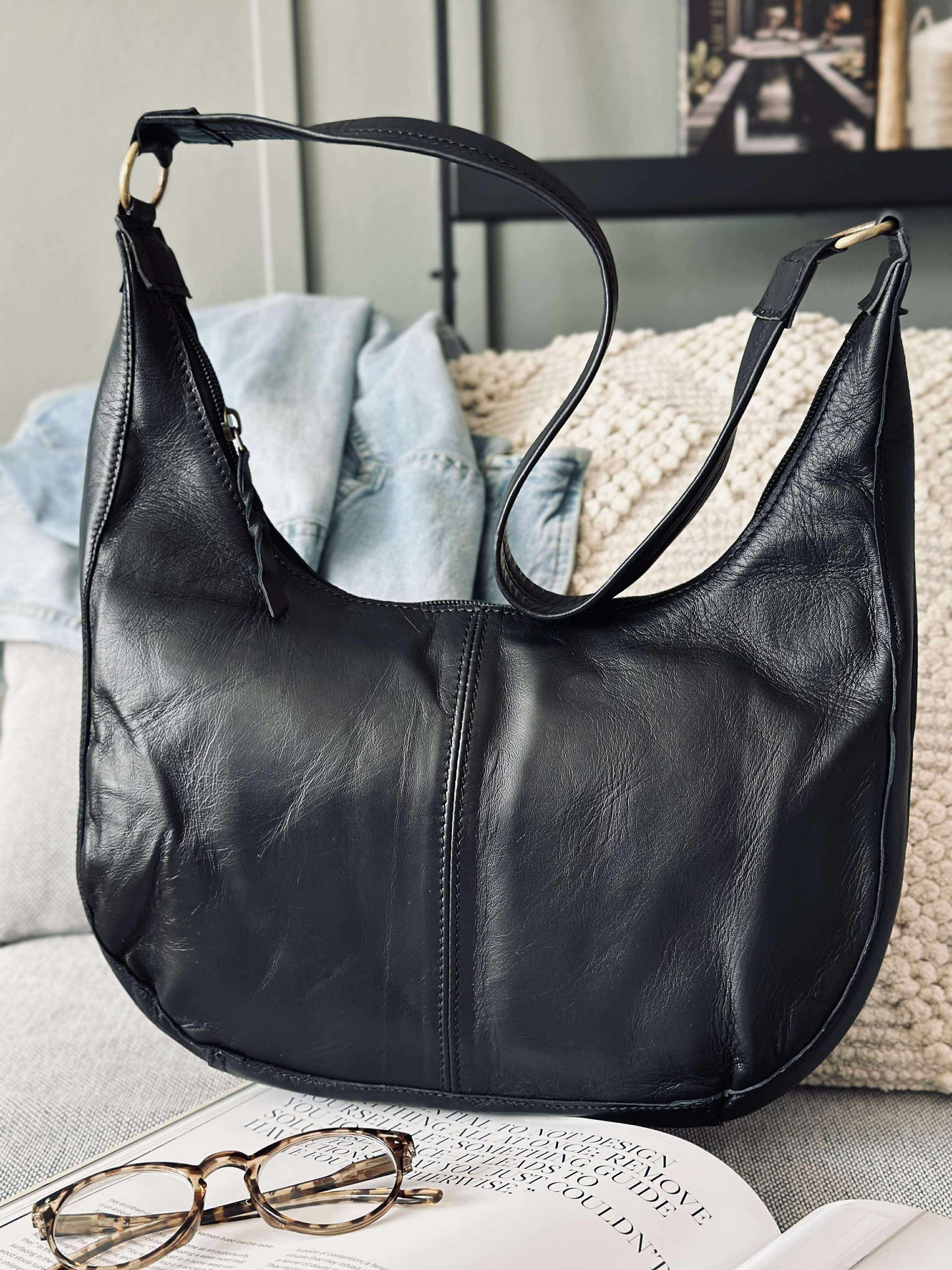 Skuldertaske Alicia - Black