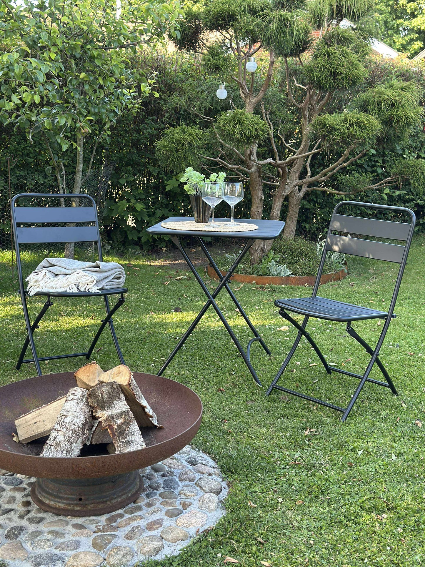 Cafésæt - Black garden