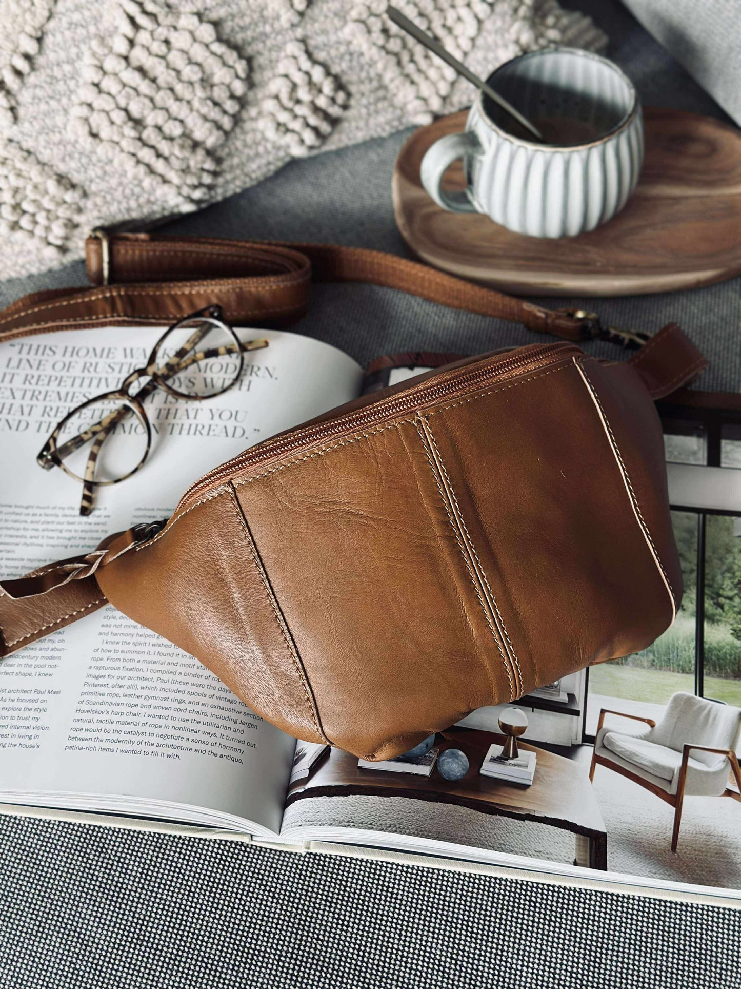 Bumbag Anna - Cognac