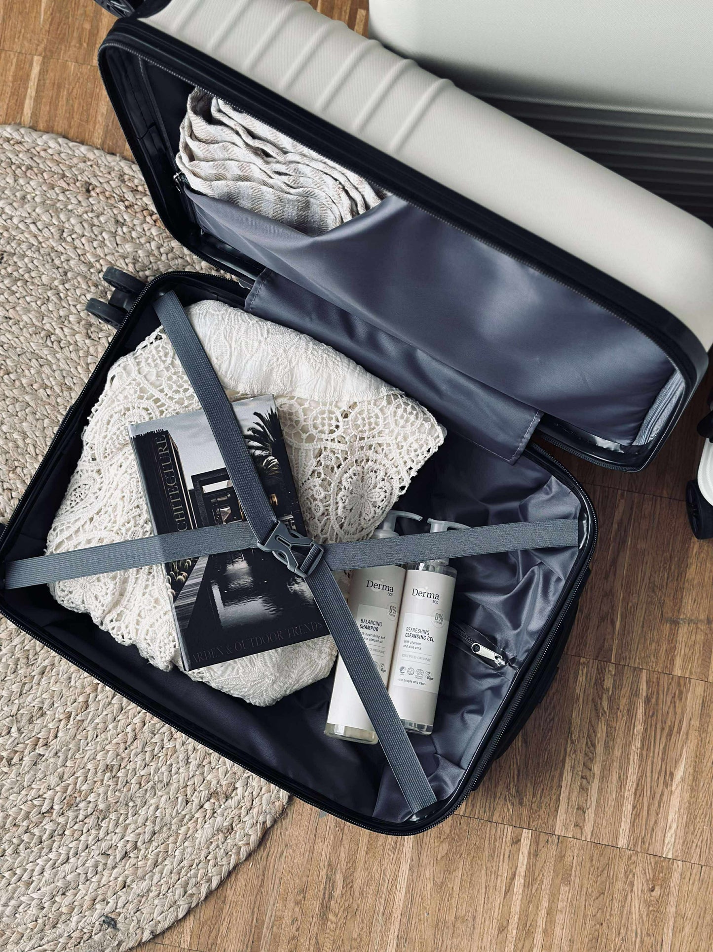 Kuffert sæt af 3 stk – Beige