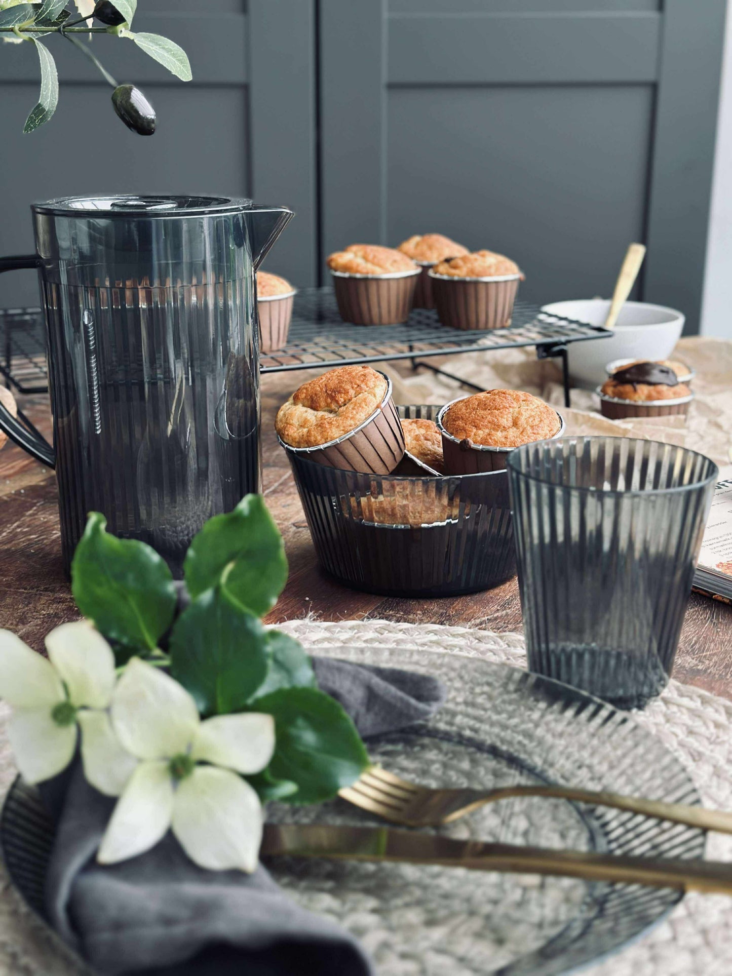 Glas DAILY Grey - 4 stk.