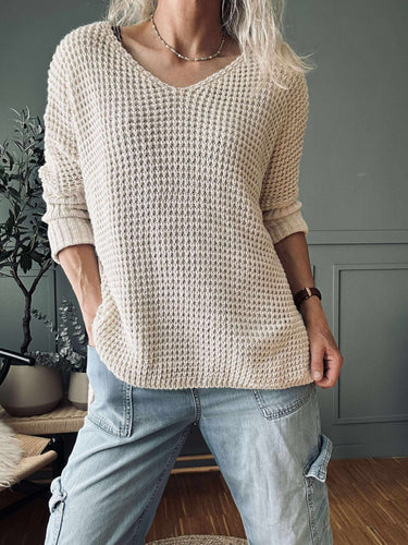 Strik MILLE beige – Onesize