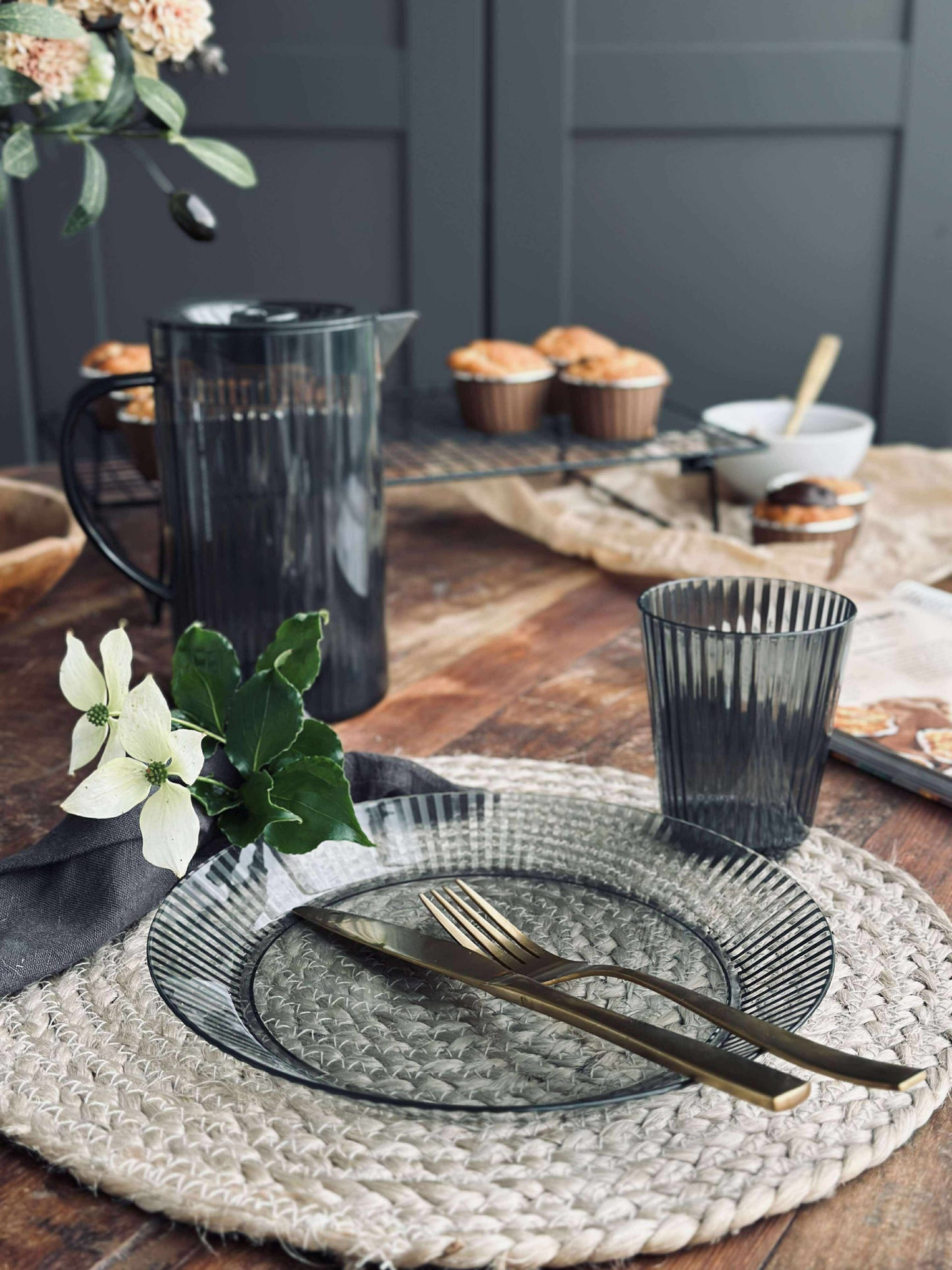 Glas DAILY Grey - 4 stk.