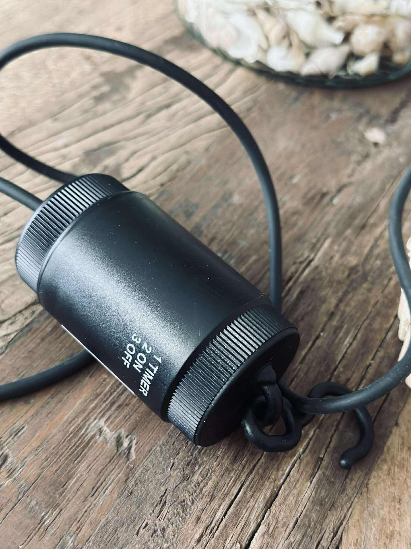 Lampe til batterier m. Timerfunktion – Godkendt til inde / ude