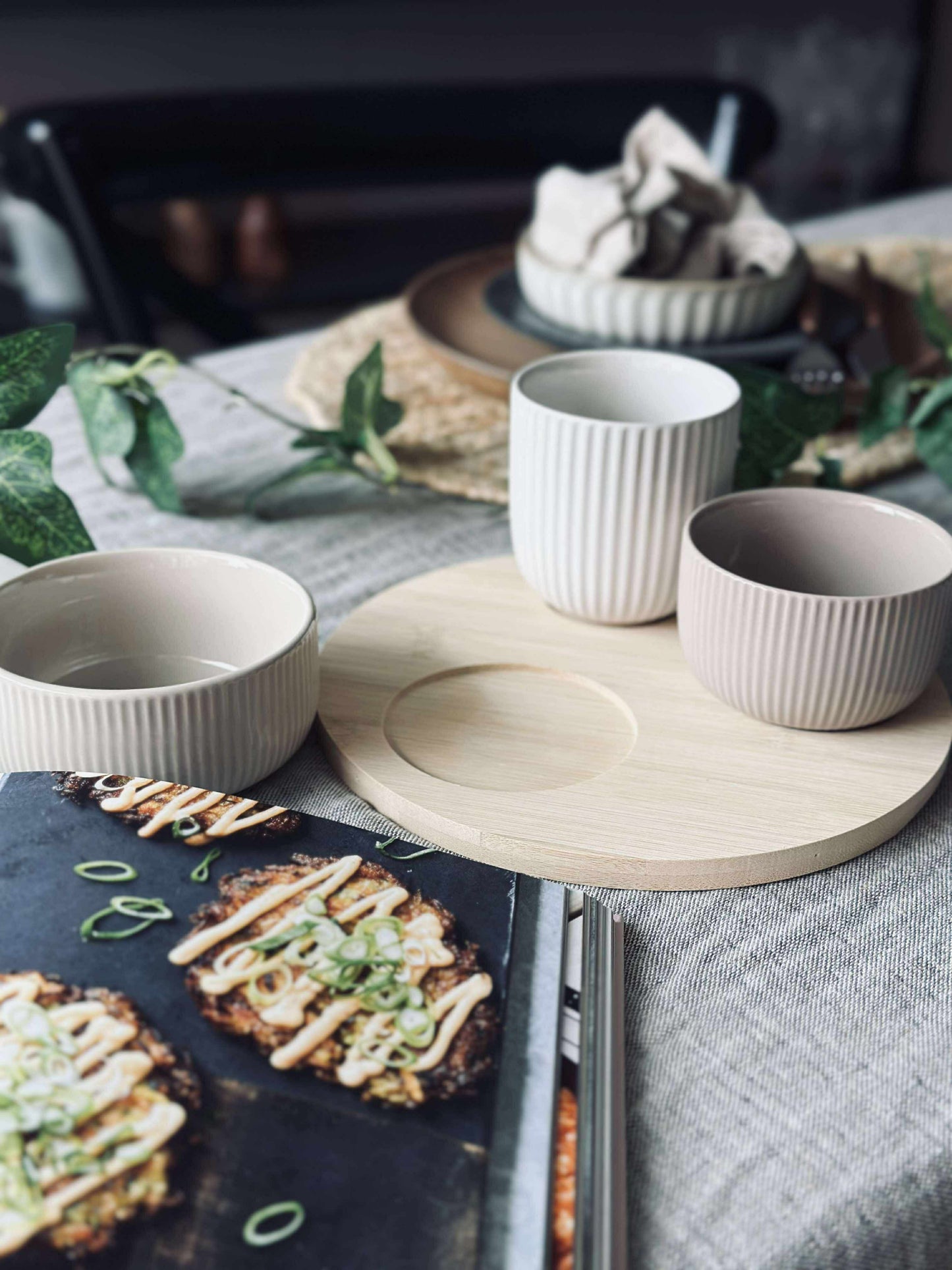 Tapas - 3 skåle og fad