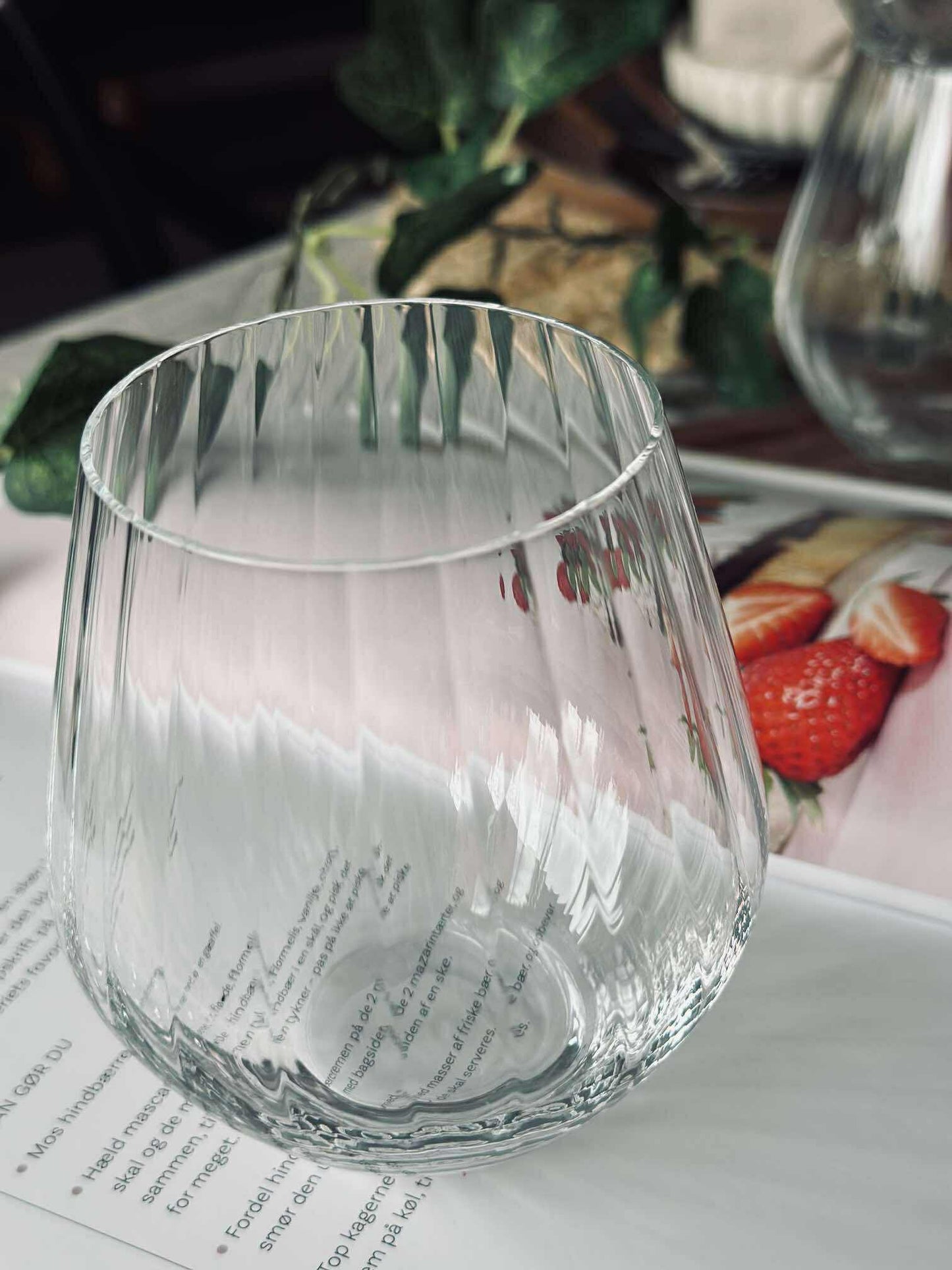 Vandglas CRYSTAL - Sæt med 4 stk.