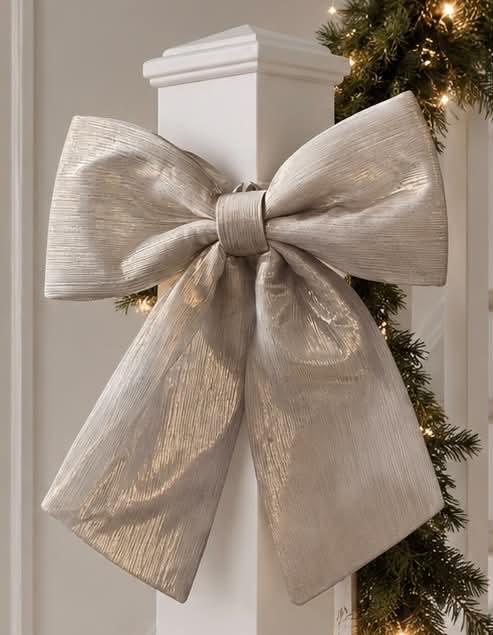 Sløjfe Champagne 34 cm