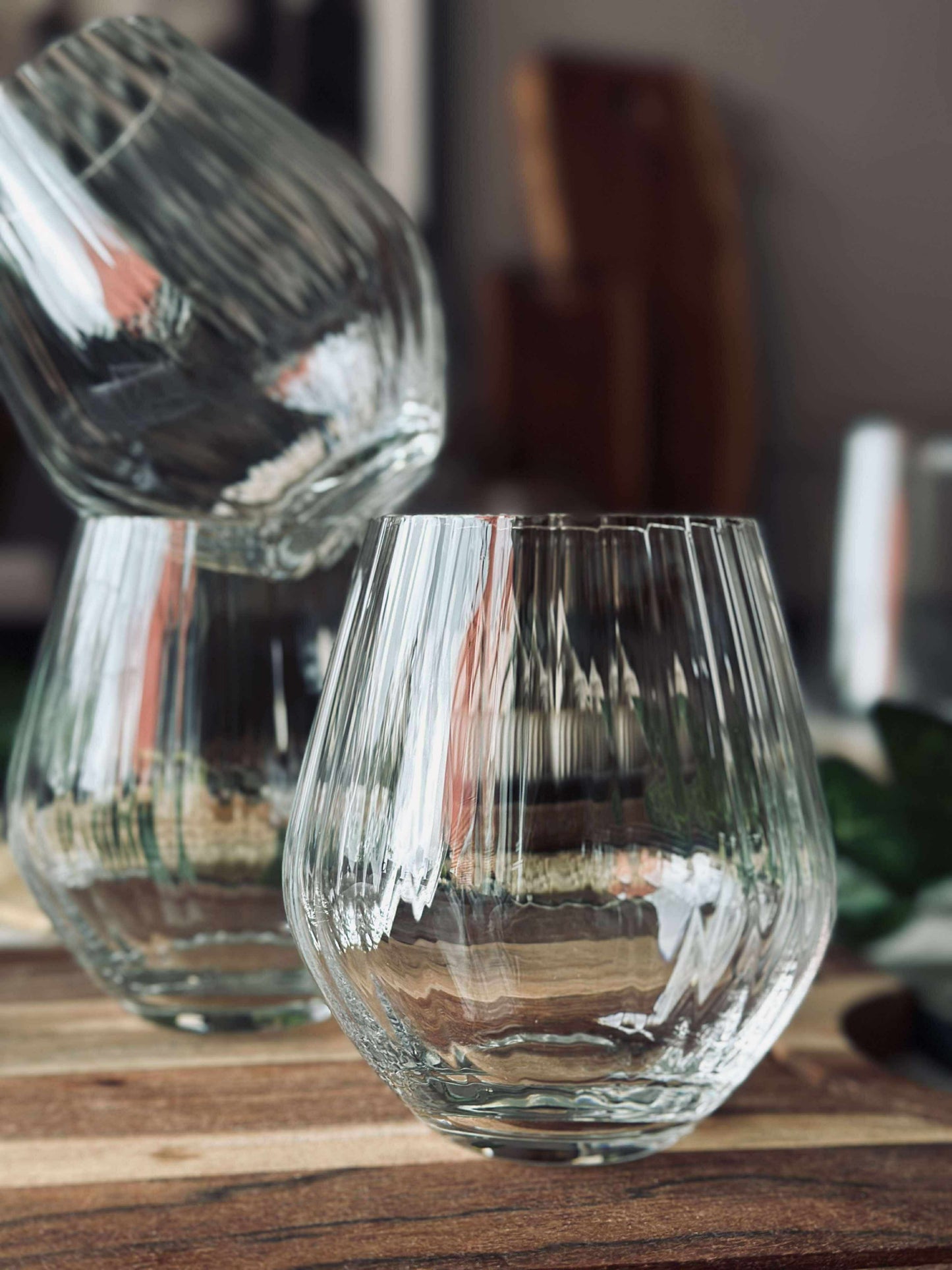 Vandglas CRYSTAL - Sæt med 4 stk.