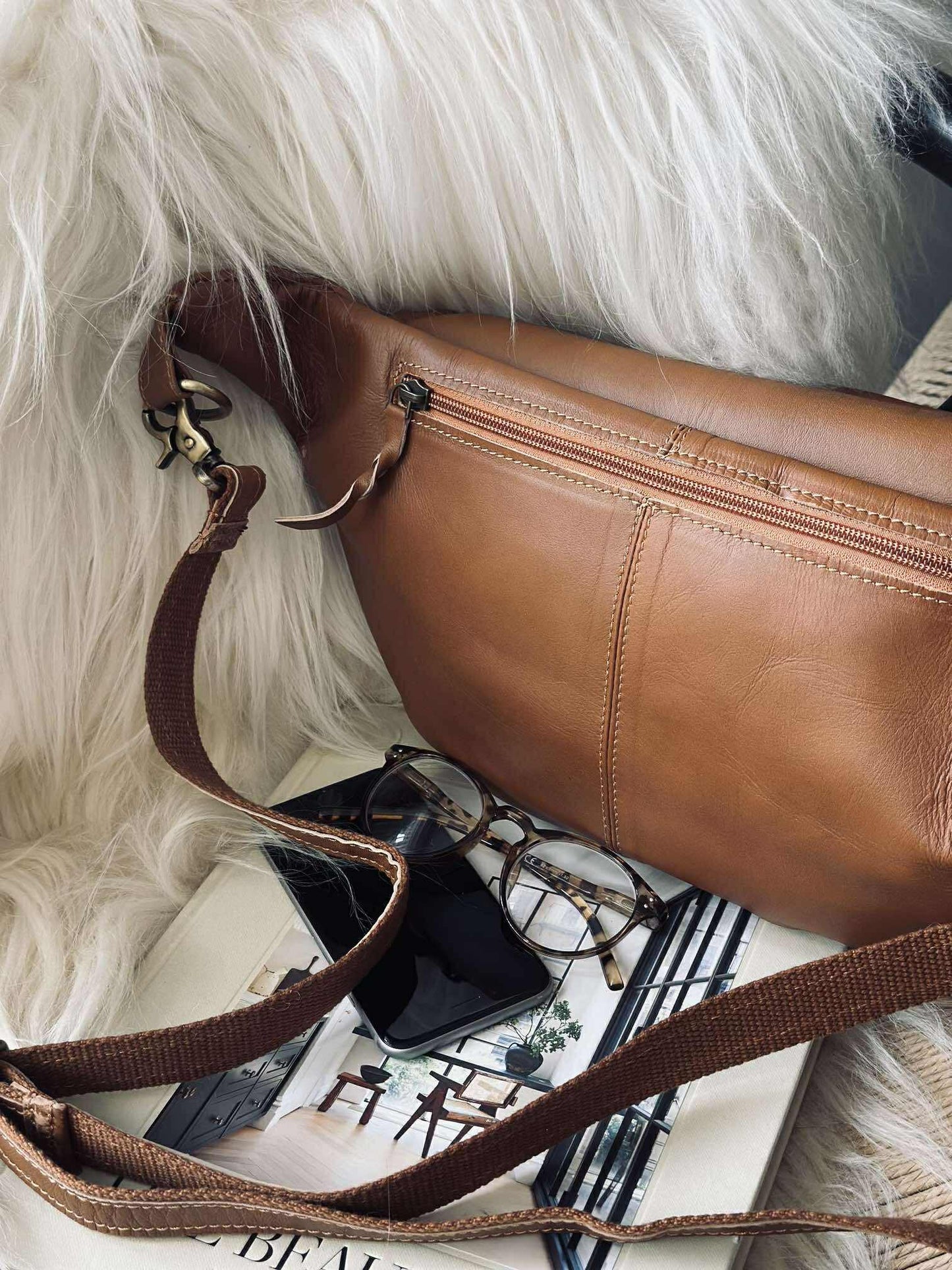 Bumbag Big Selma - Cognac