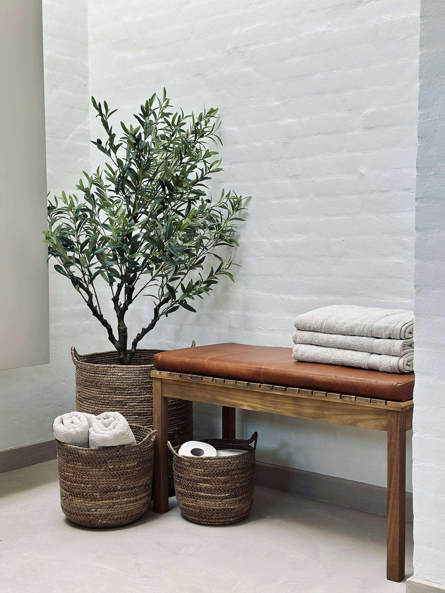 Bænk TOKYO Akacia - 88 cm