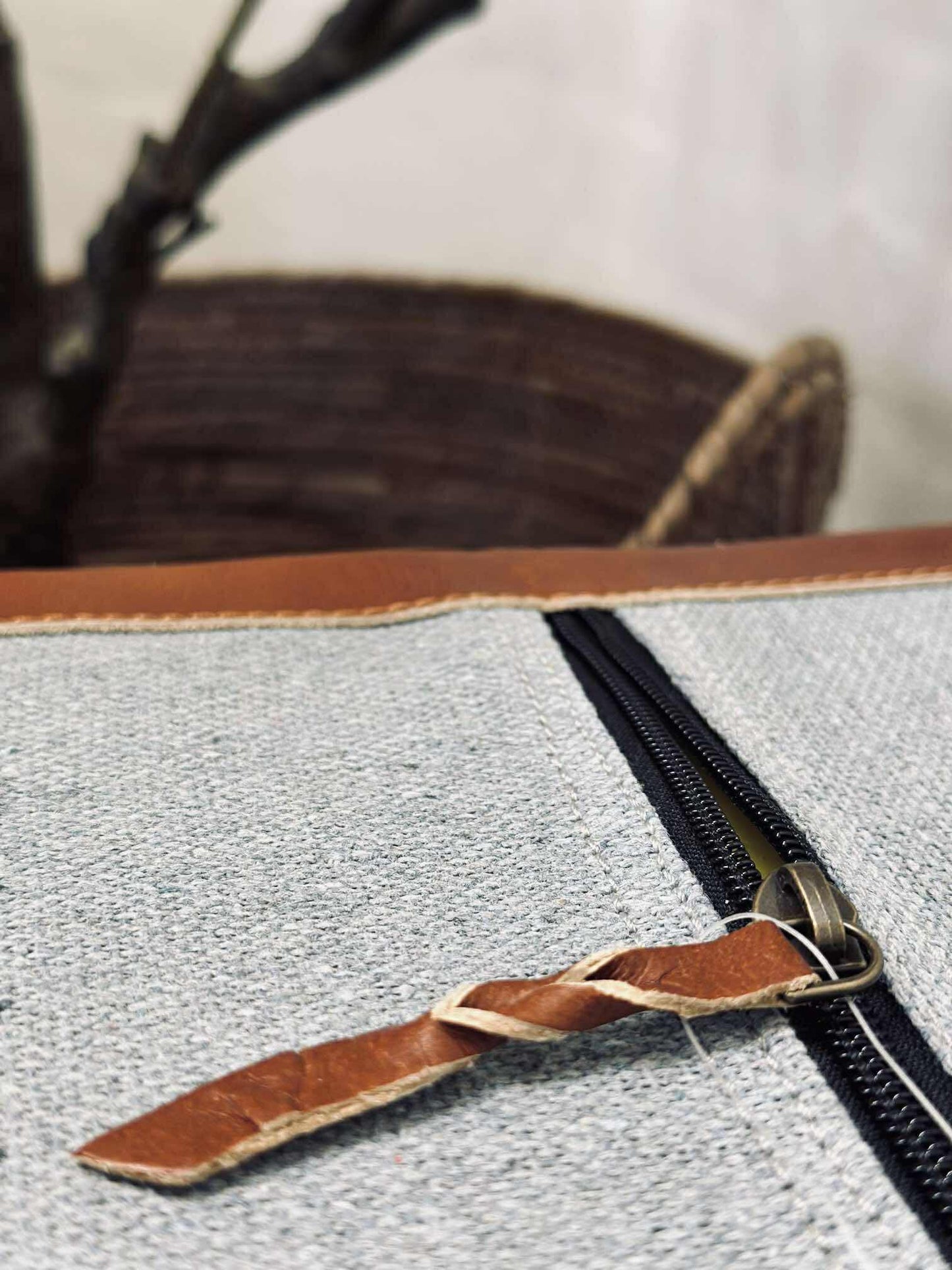 Hynde i læder Tokyo - 118cm Cognac