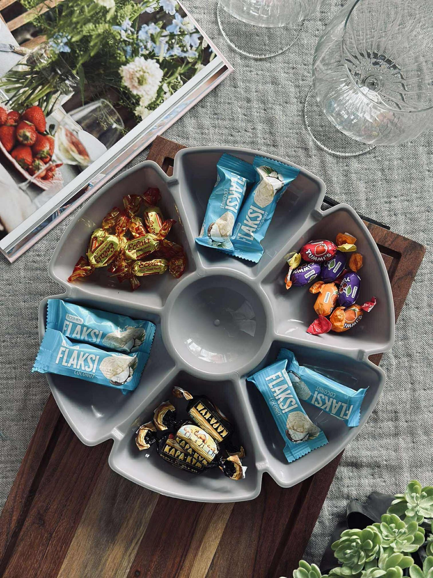 Serveringsfad  - Flere farver