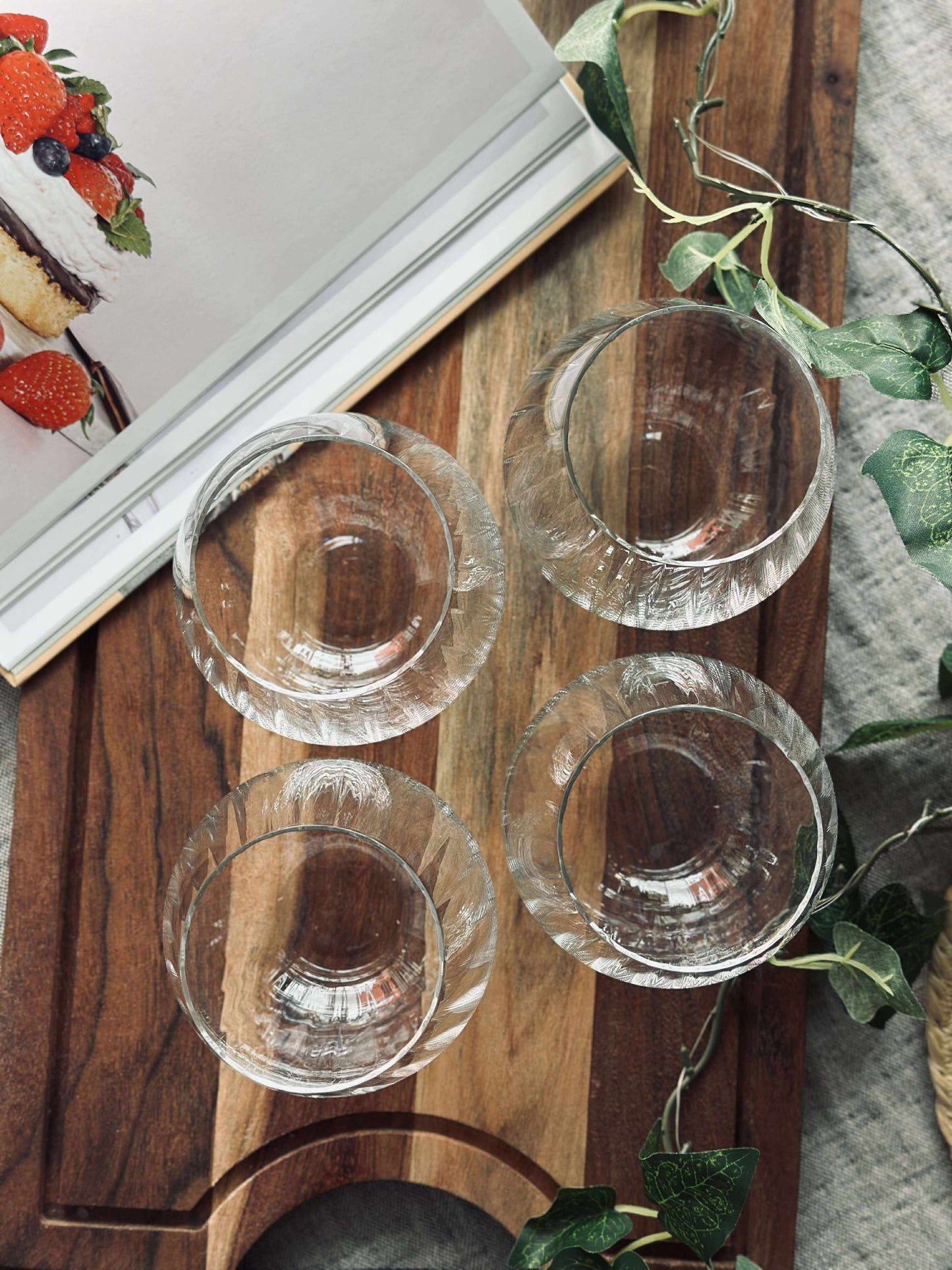 Vandglas CRYSTAL - Sæt med 4 stk.