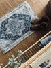 Dørmåtte vintagelook Blå 50x80cm