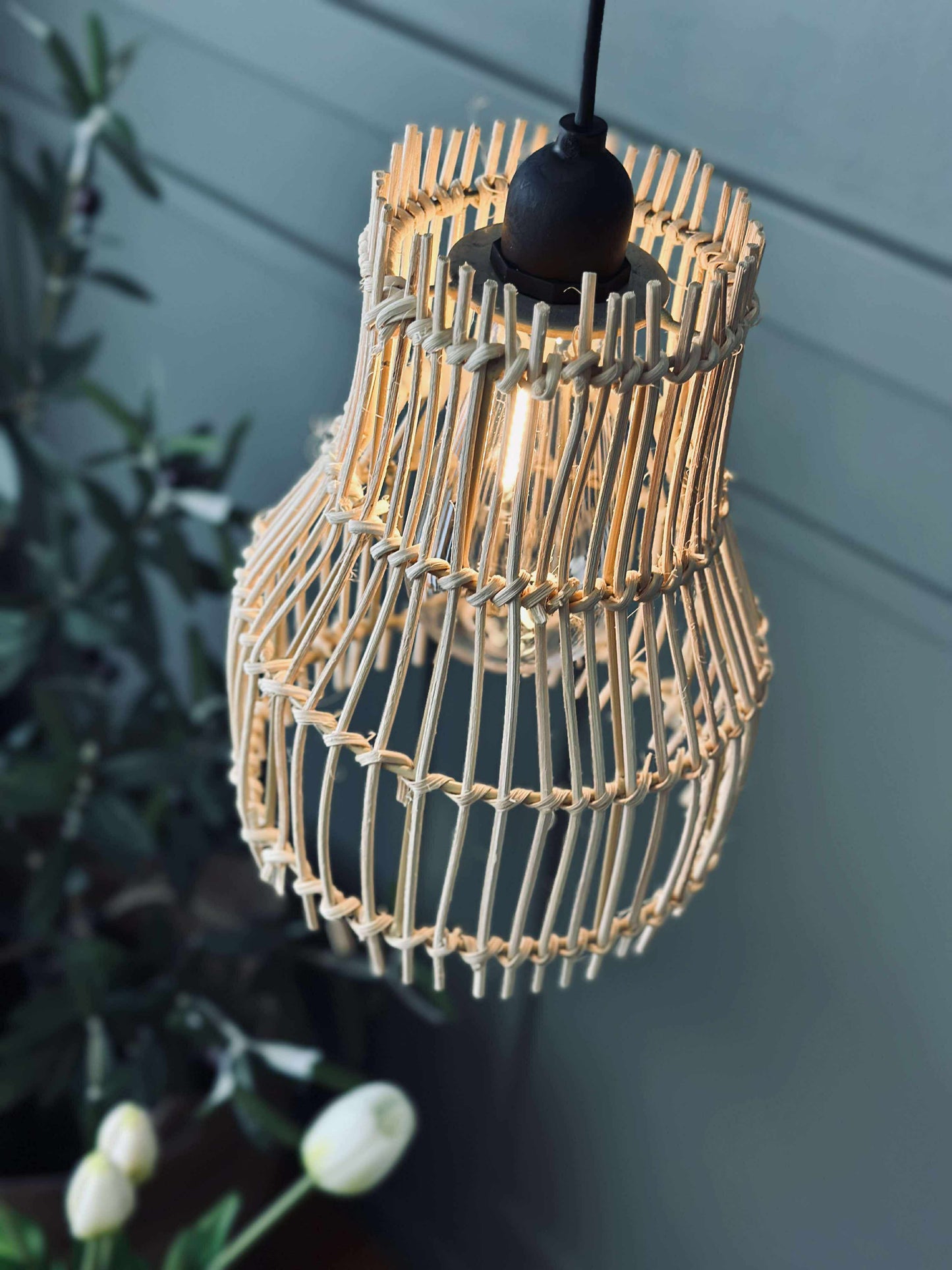 Lampe til batterier m. Timerfunktion – Godkendt til inde / ude