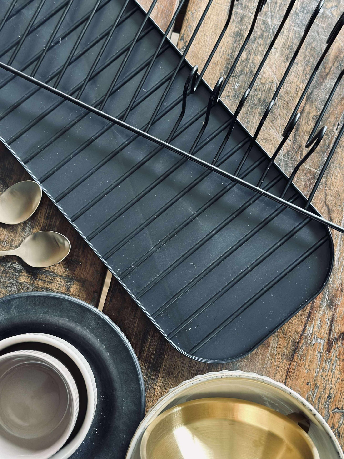 Opvaskestativ med bakke