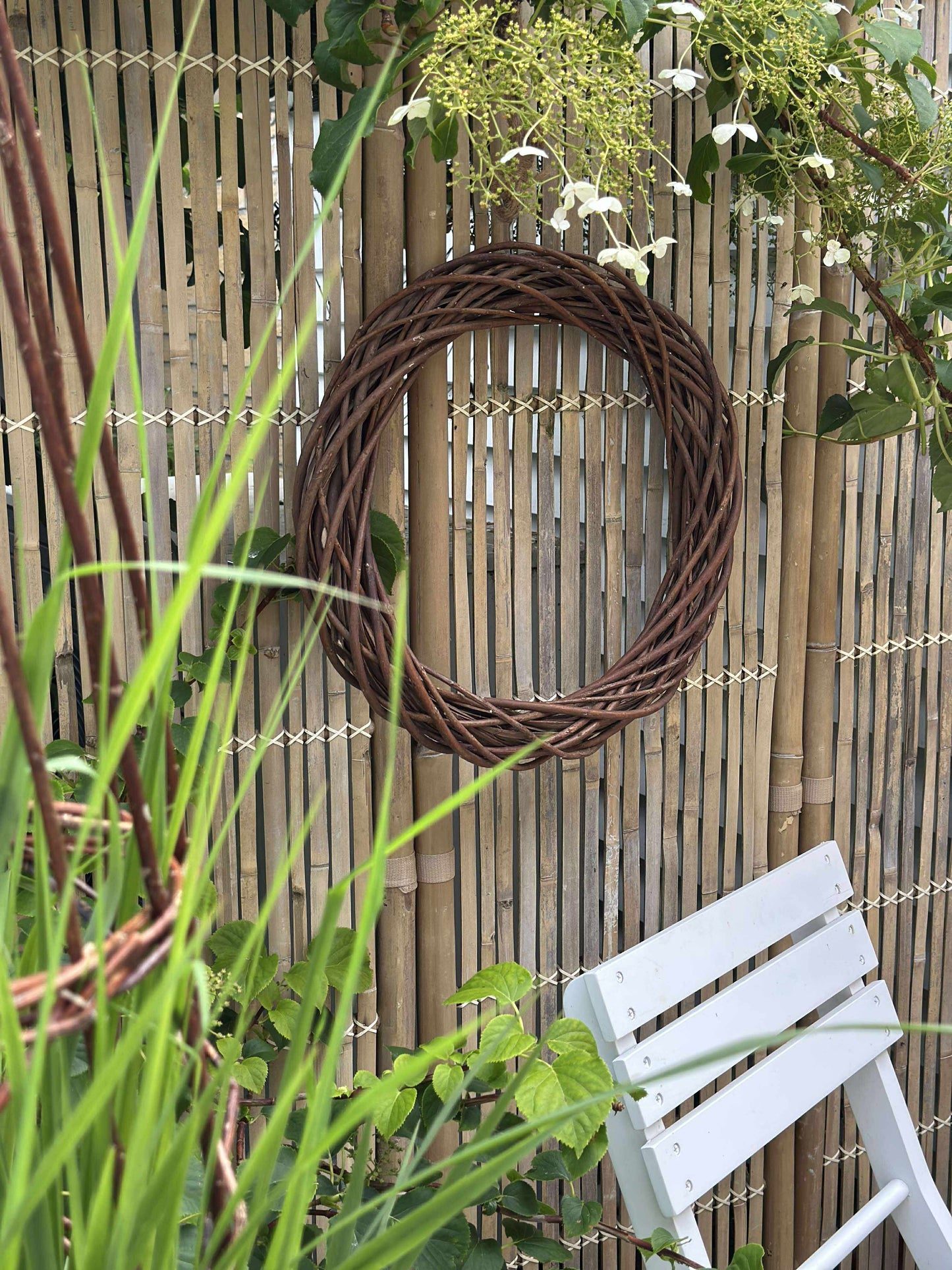 Pilekrans dia 40cm.