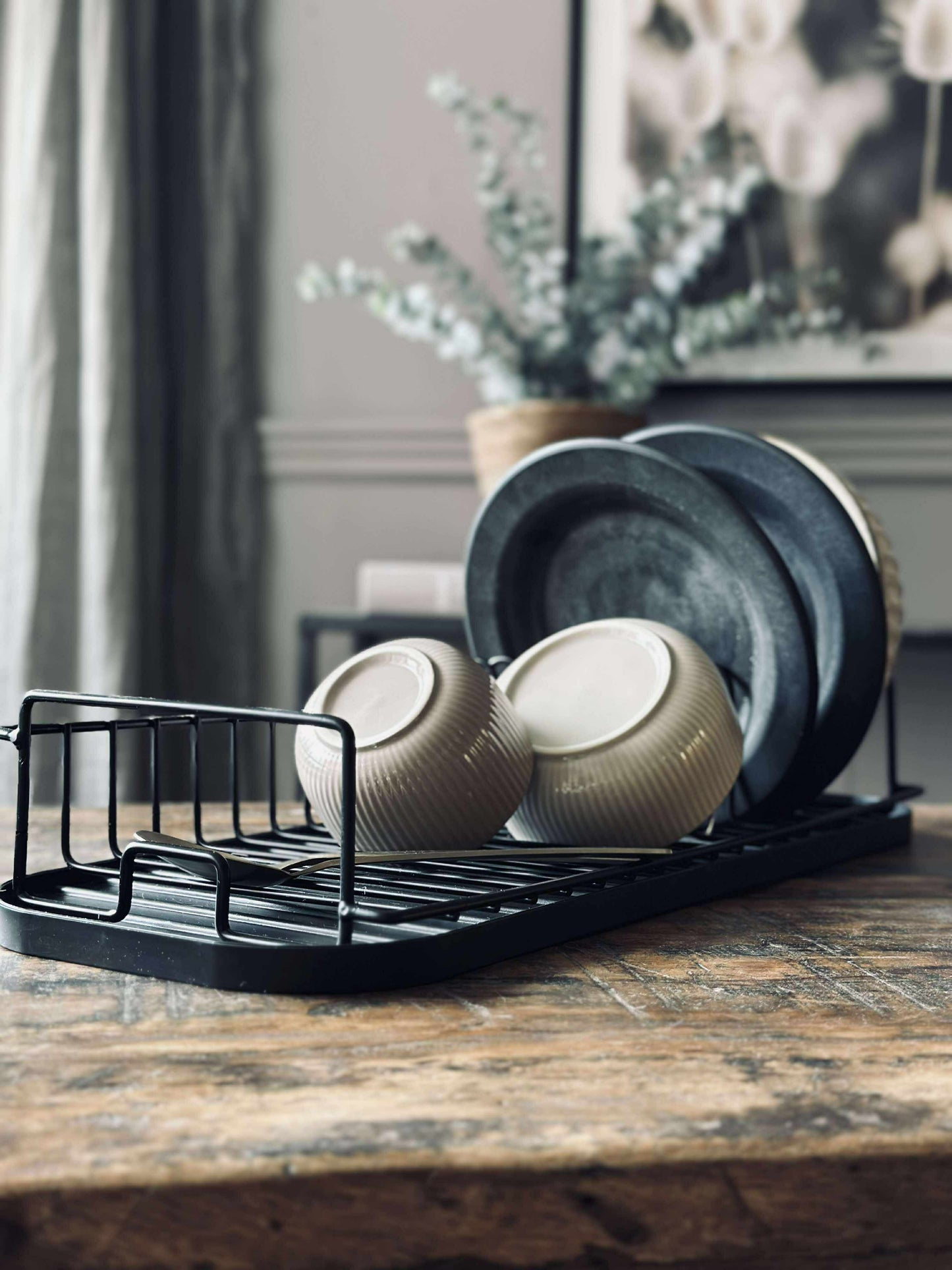 Opvaskestativ med bakke