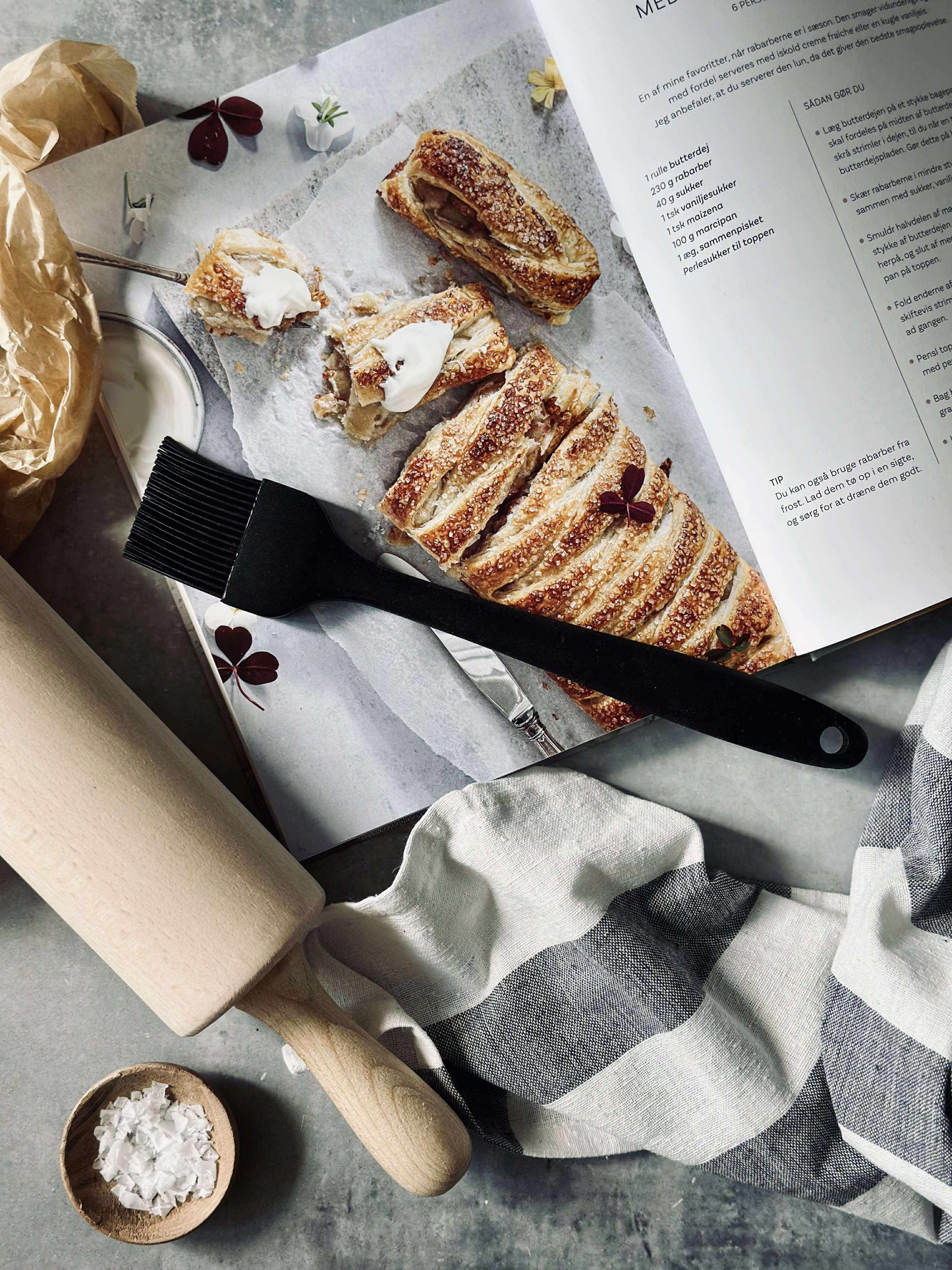 Bagepensel - Royal black