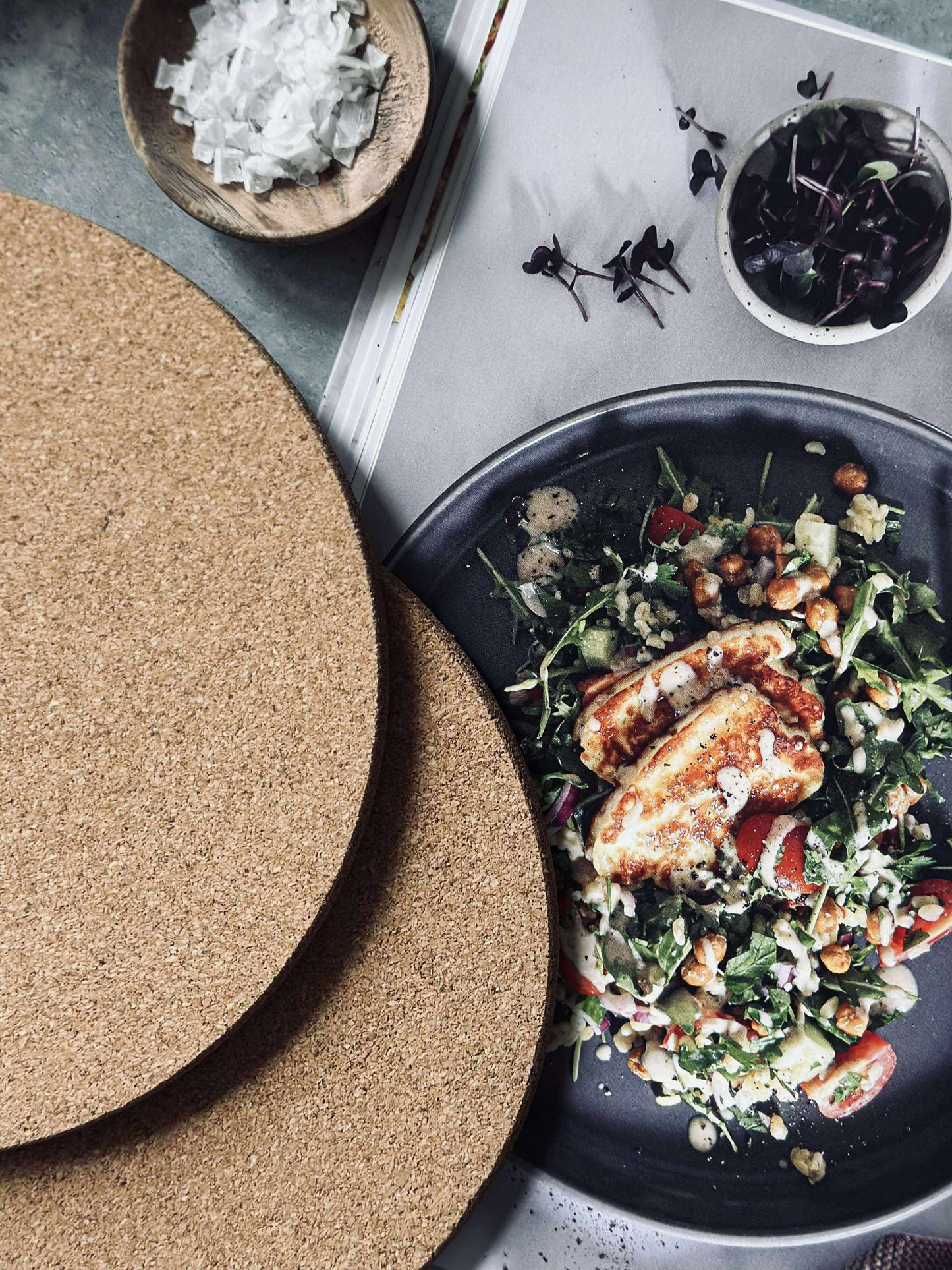 Bordskåner - Magnetisk kork 2 stk.