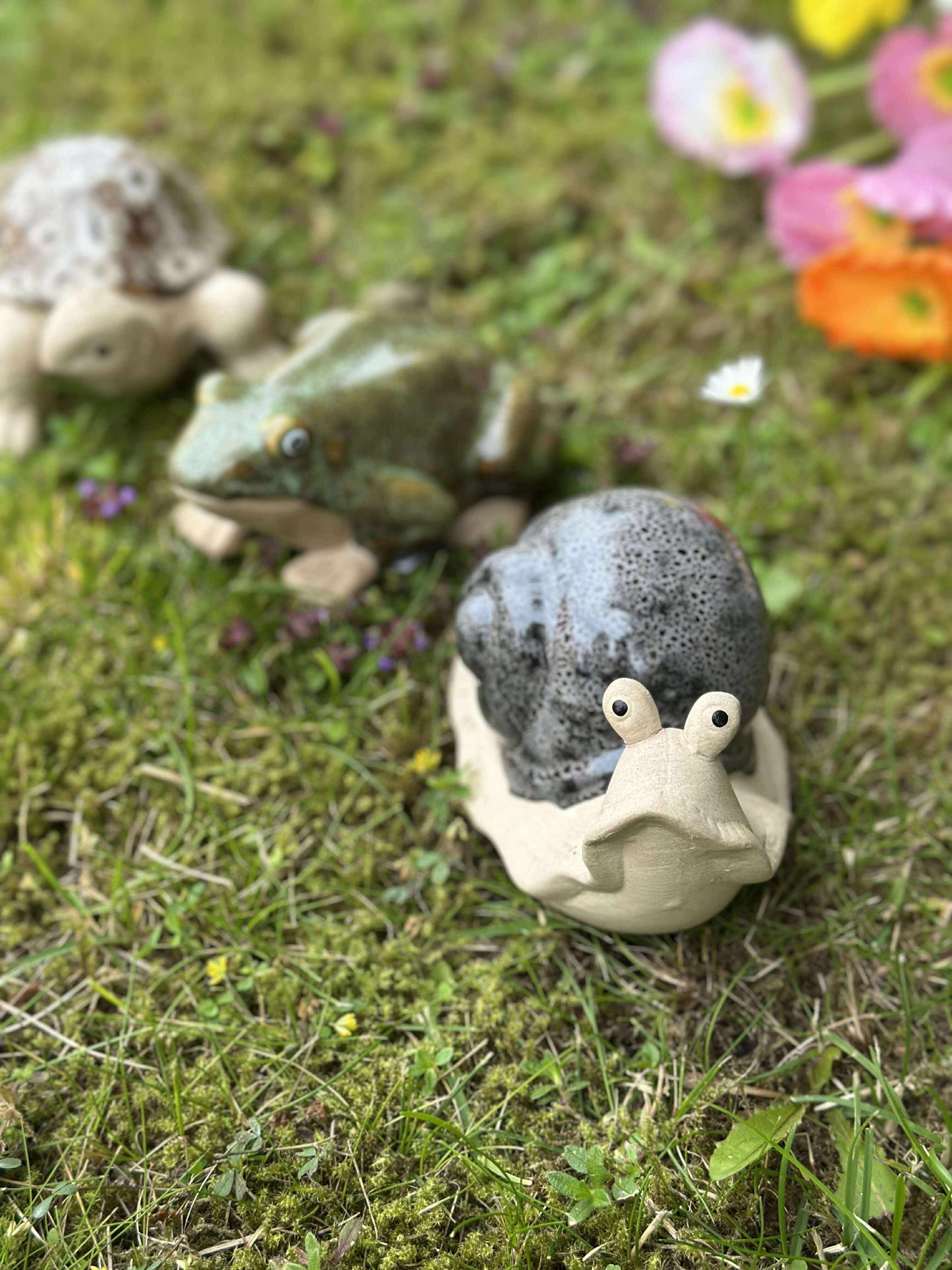Havefigur i porcelæn - MIX
