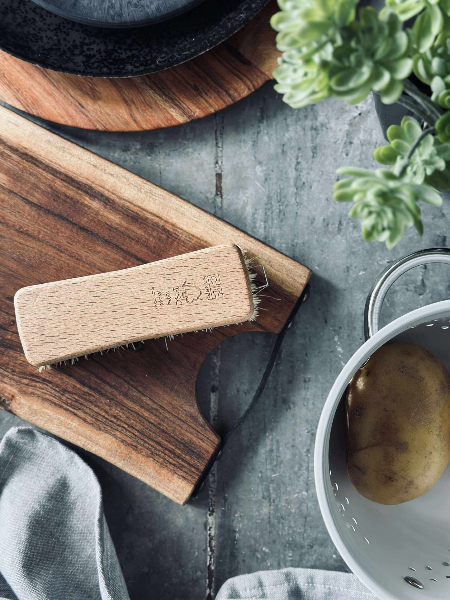 Køkkenskrubber i FSC-certificeret