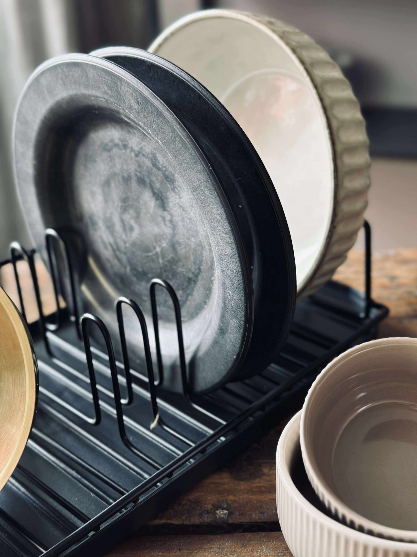 Opvaskestativ med bakke