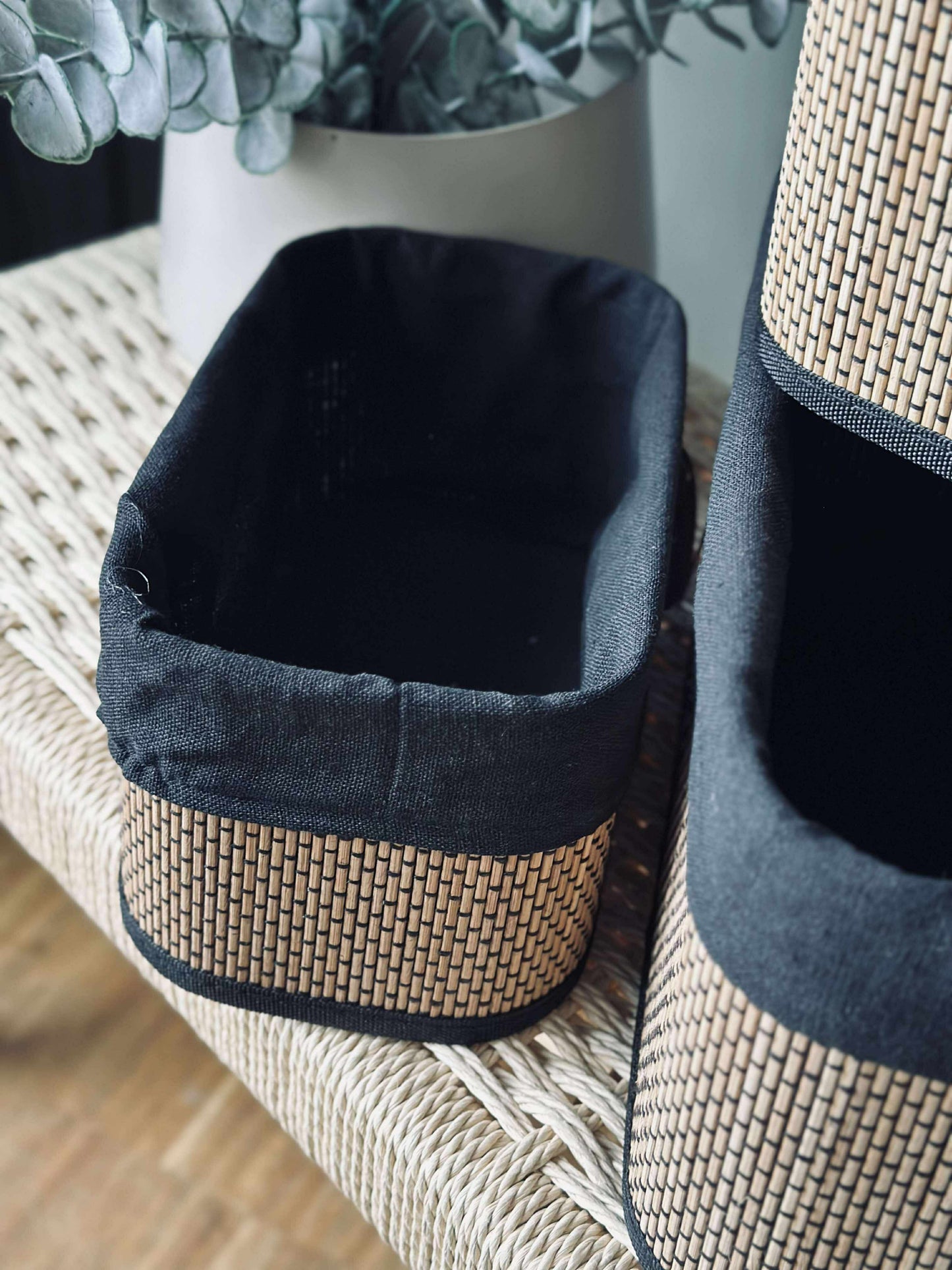 Kurve 3 stk - Bambus black
