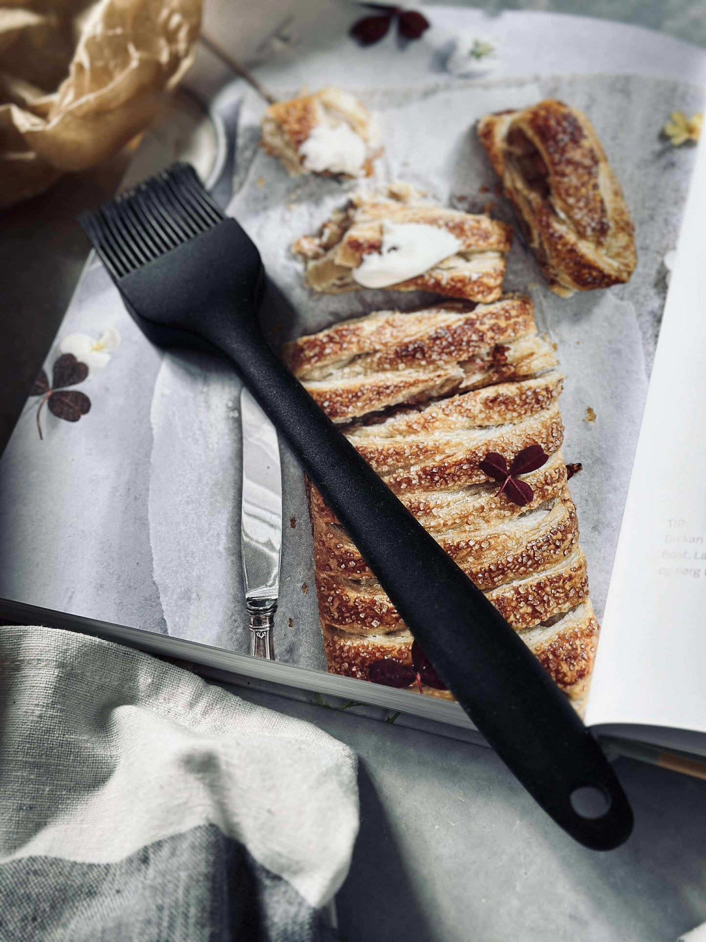 Bagepensel - Royal black