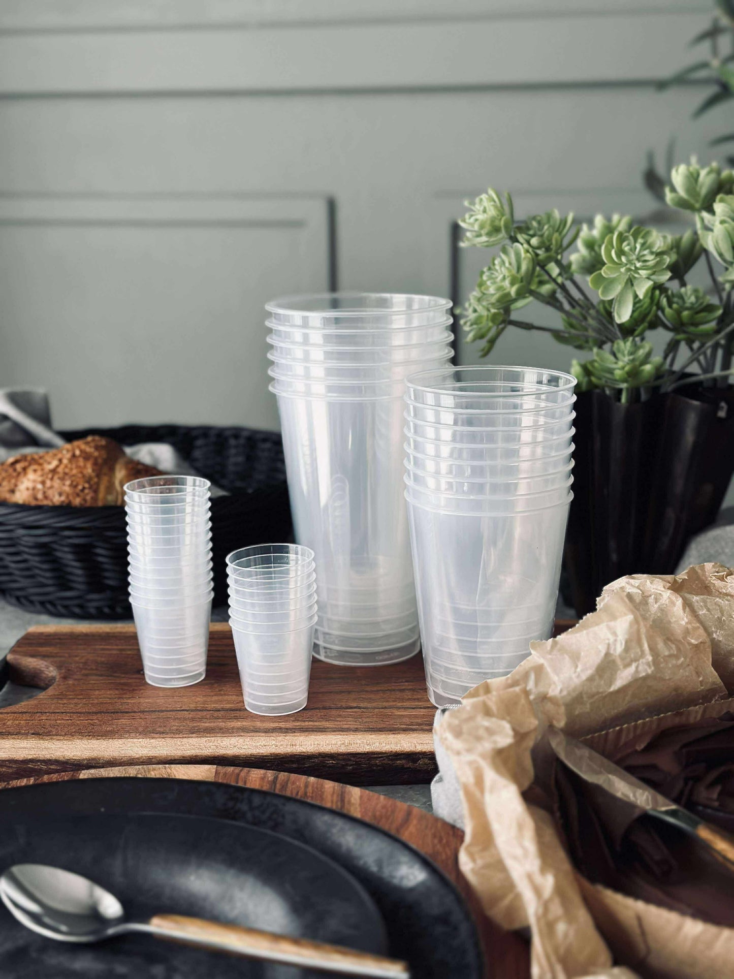 Genanvendelige ølglas 25 cl - 6stk.