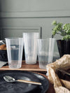 Genanvendelige ølglas 50 cl - 6stk.