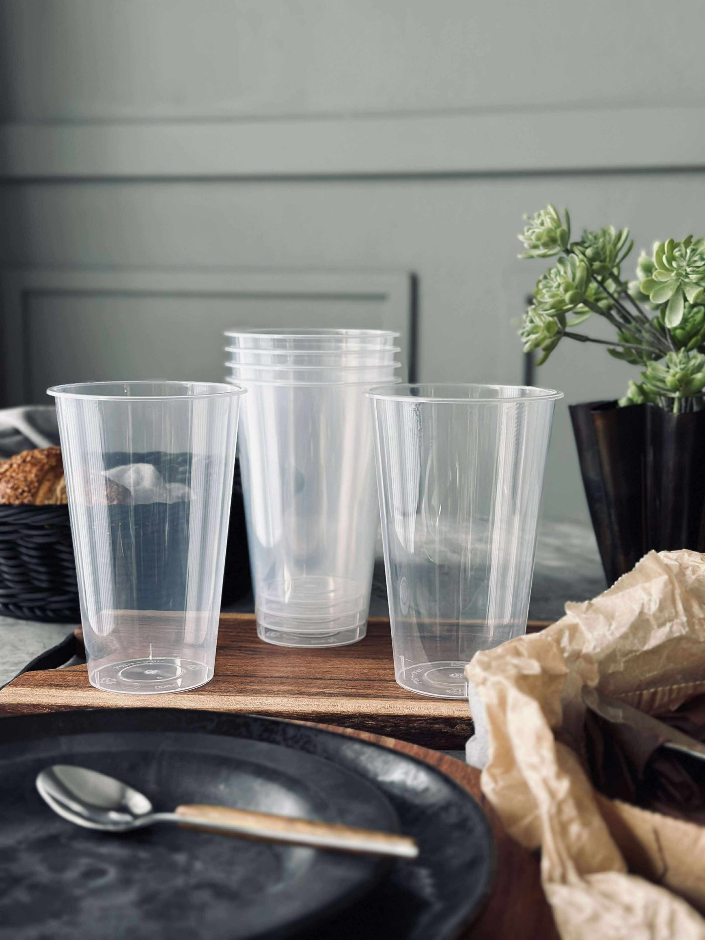 Genanvendelige ølglas 50 cl - 6stk.