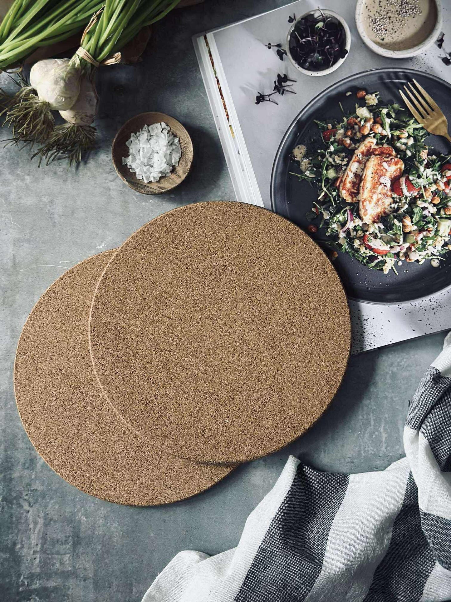 Bordskåner - Magnetisk kork 2 stk.