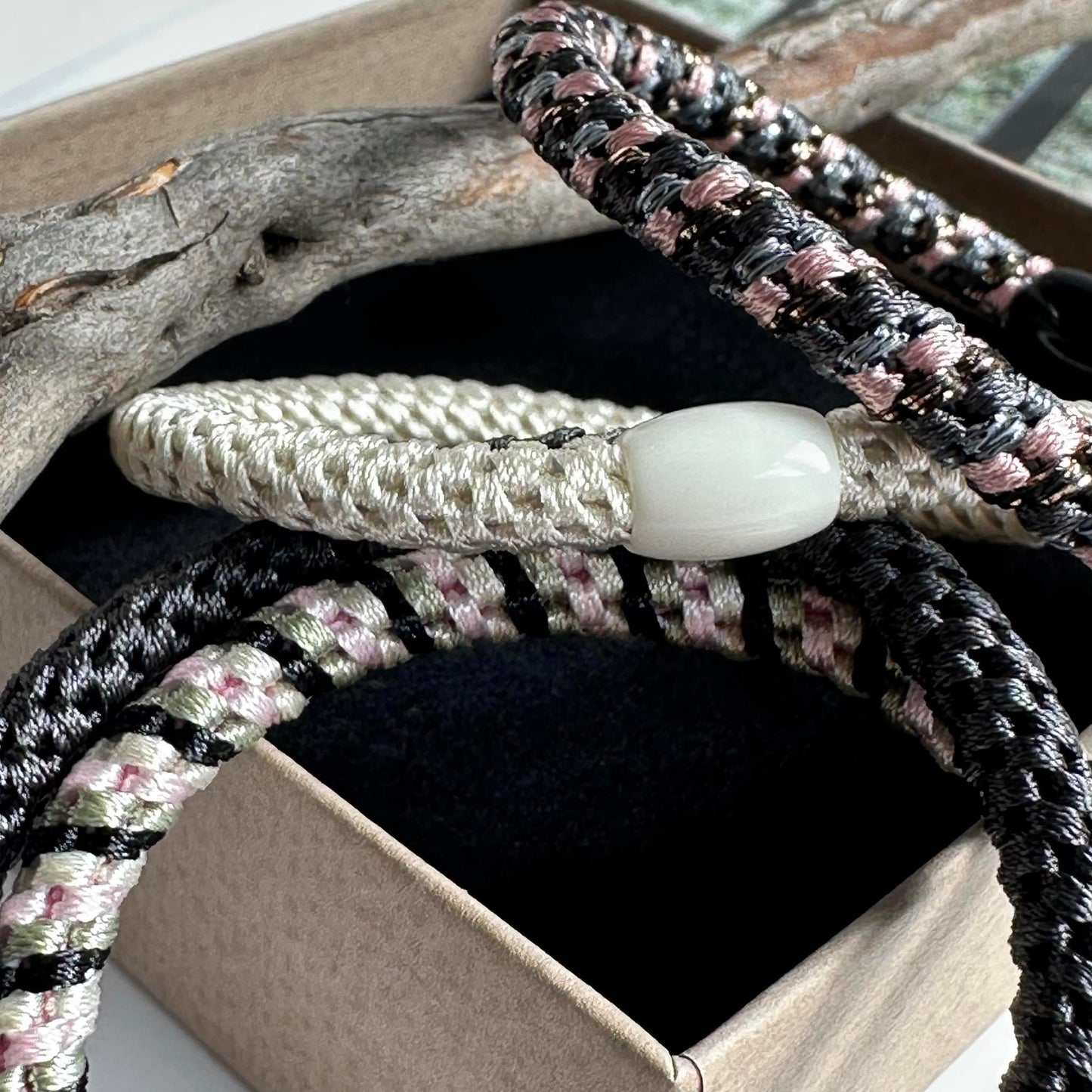 Hårelastikker Supreme Slim Mix - 4 stk.